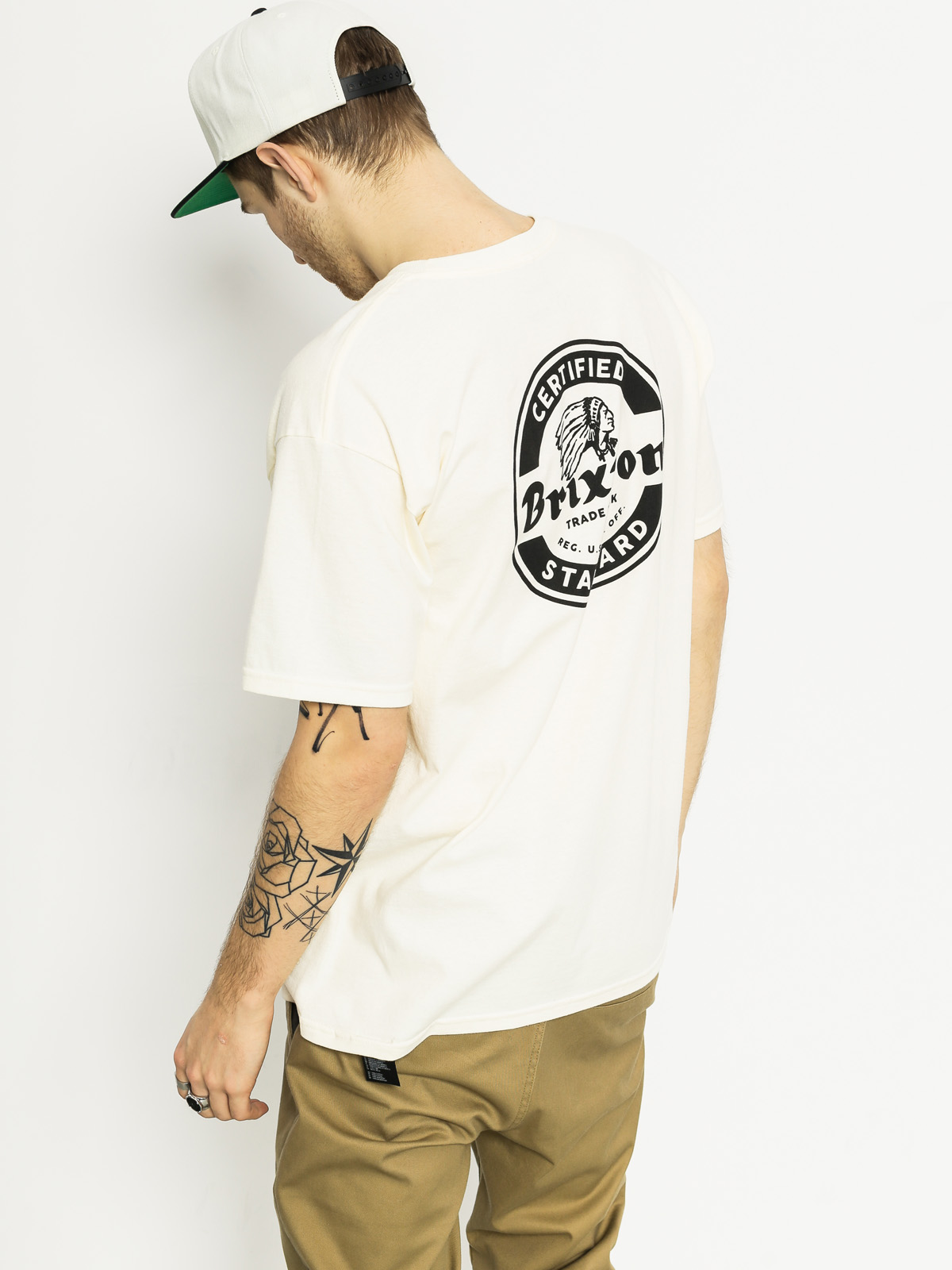 Brixton T-shirt Soto II (off white)