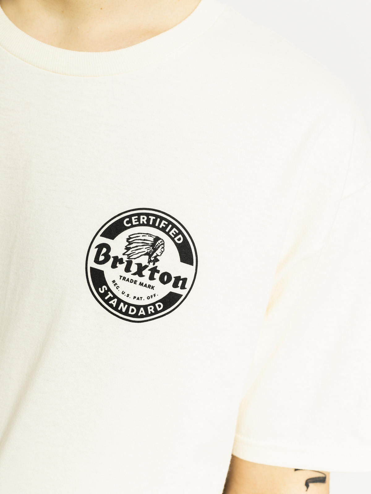 Brixton T-shirt Soto II (off white)