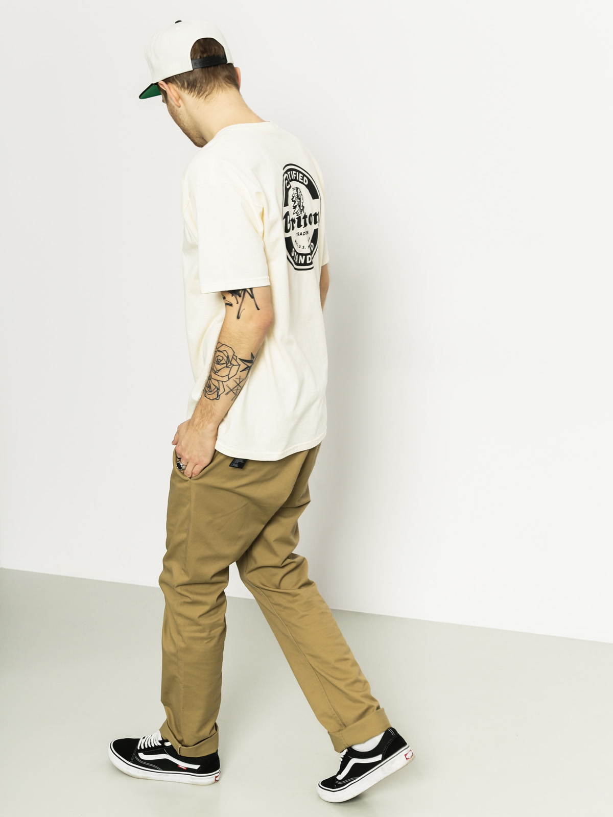 Brixton T-shirt Soto II (off white)