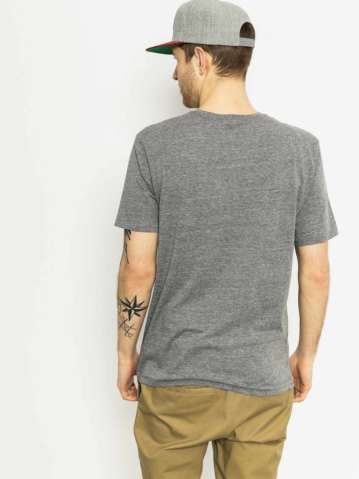 Brixton T-shirt Tanka II Pkt (heather grey)