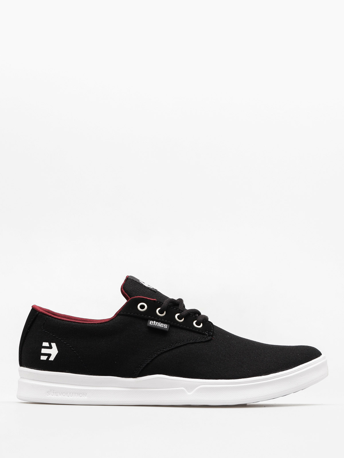 Etnies Schuhe Jameson SC (black/white/burgundy)