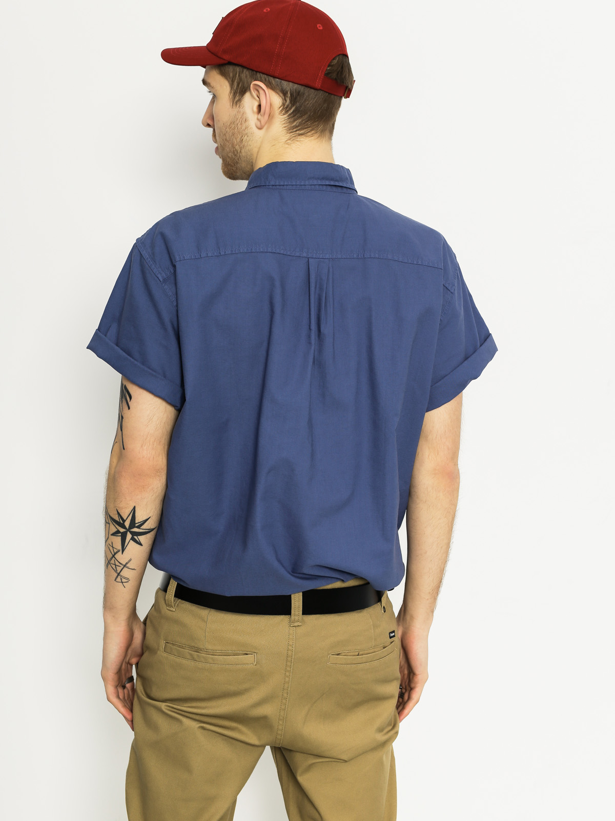 Brixton Hemd Alder (deep blue)