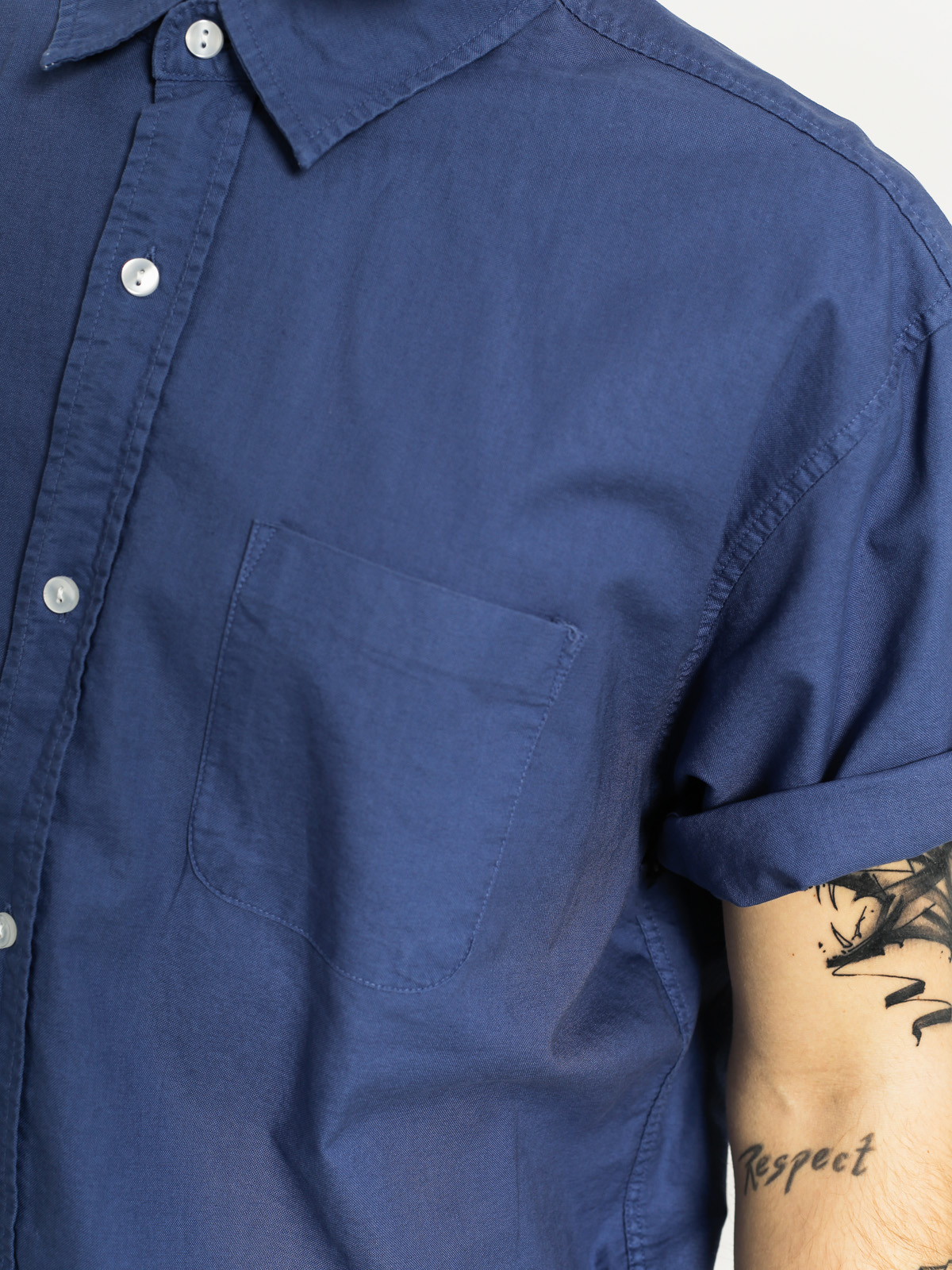 Brixton Hemd Alder (deep blue)