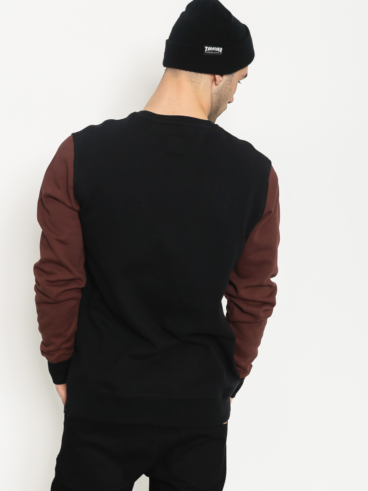 Etnies Sweatshirt Point A Crew (black/red)