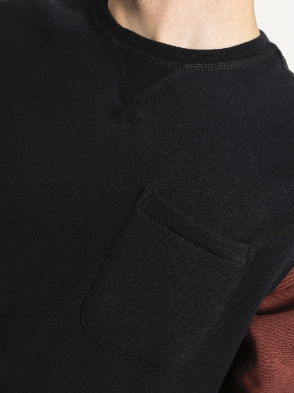 Etnies Sweatshirt Point A Crew (black/red)