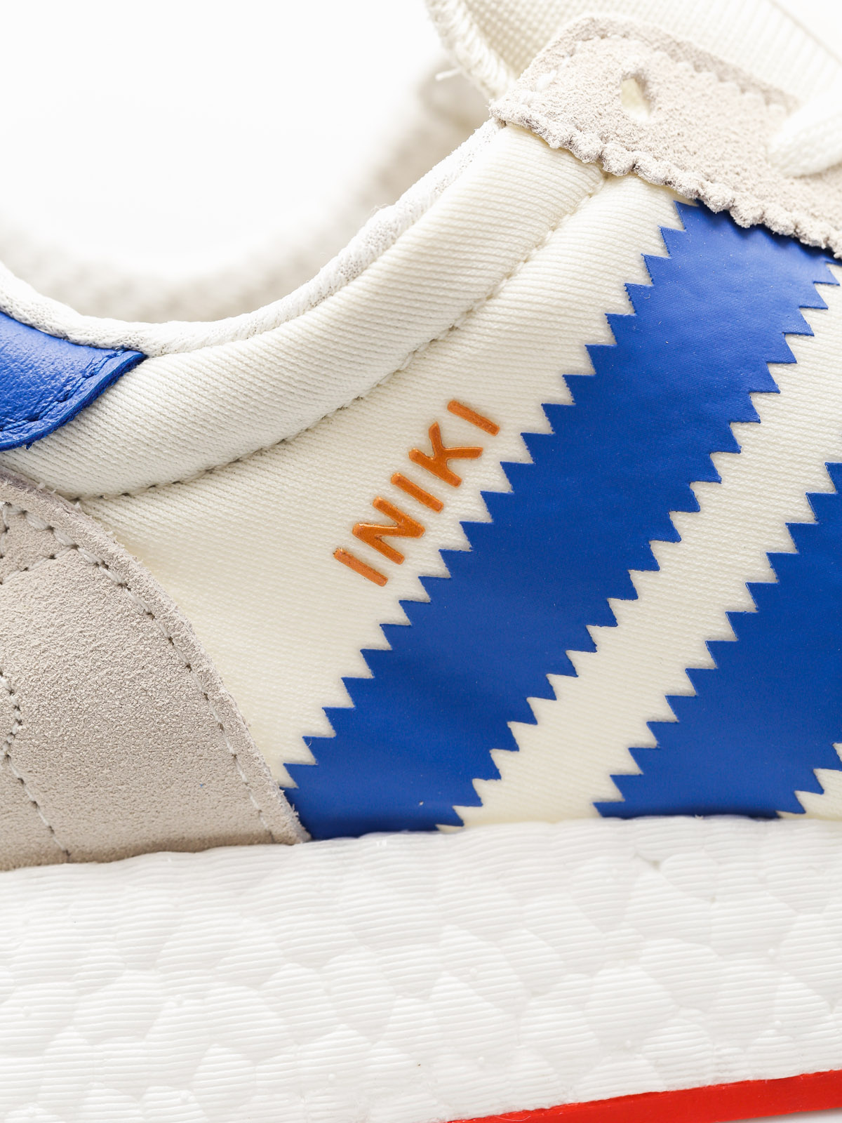 Adidas originals iniki outlet runner off white-blue-core red