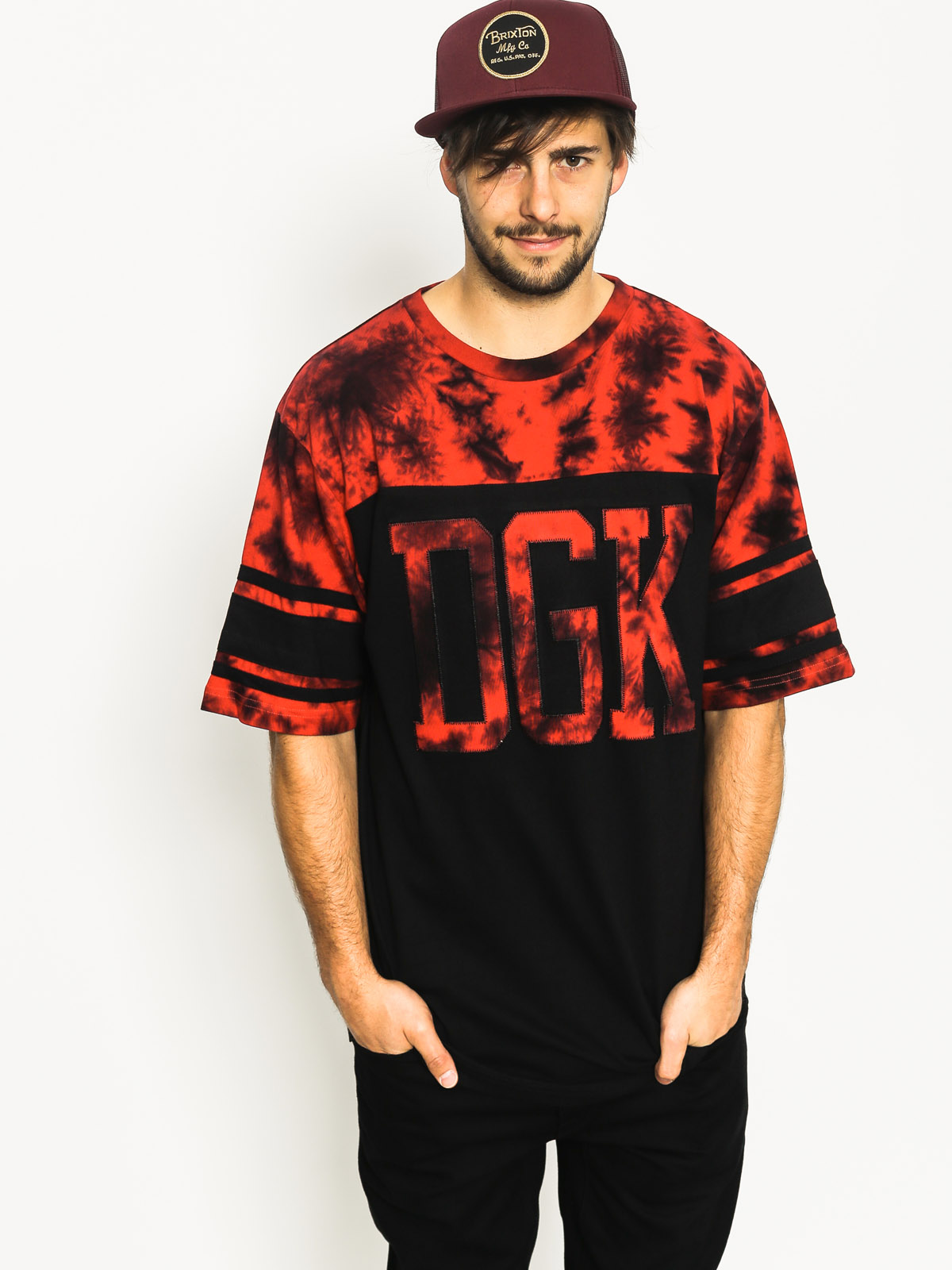 DGK T-shirt Lava Custom (red)