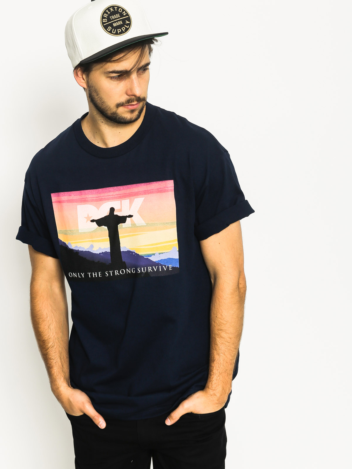 DGK T-shirt Survive (navy)