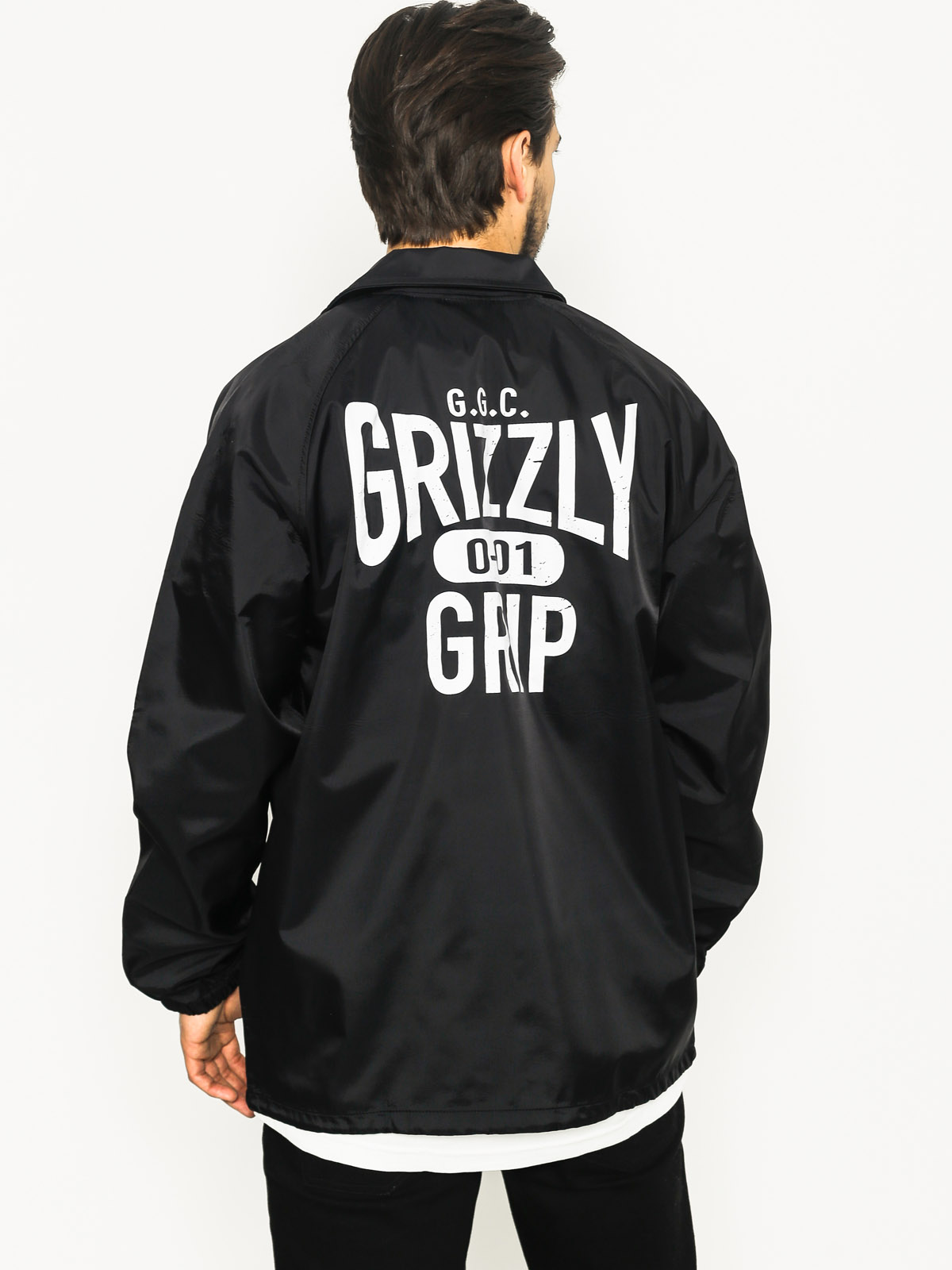 Grizzly Griptape Jacket Big City Seal (black)