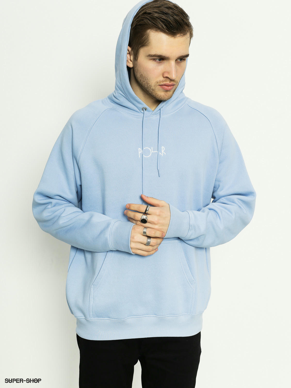 Blue 2025 polar hoodie