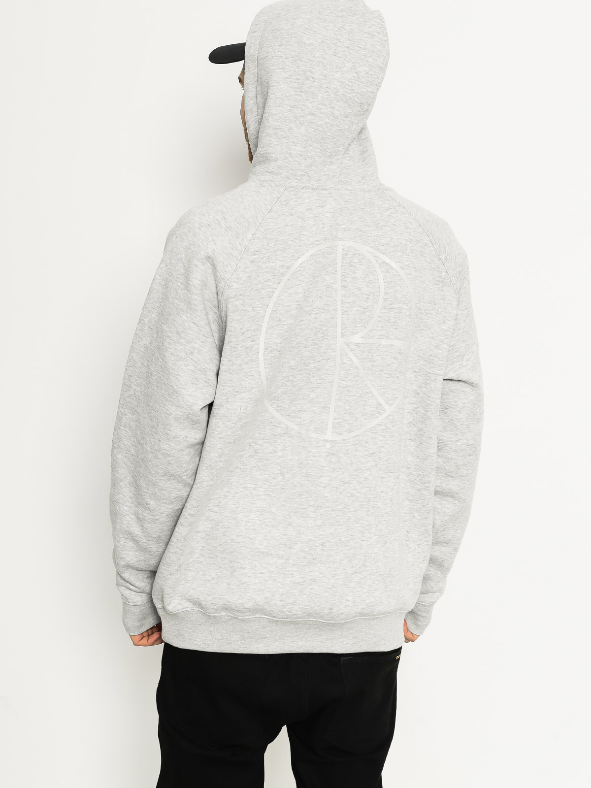 grey skate hoodie