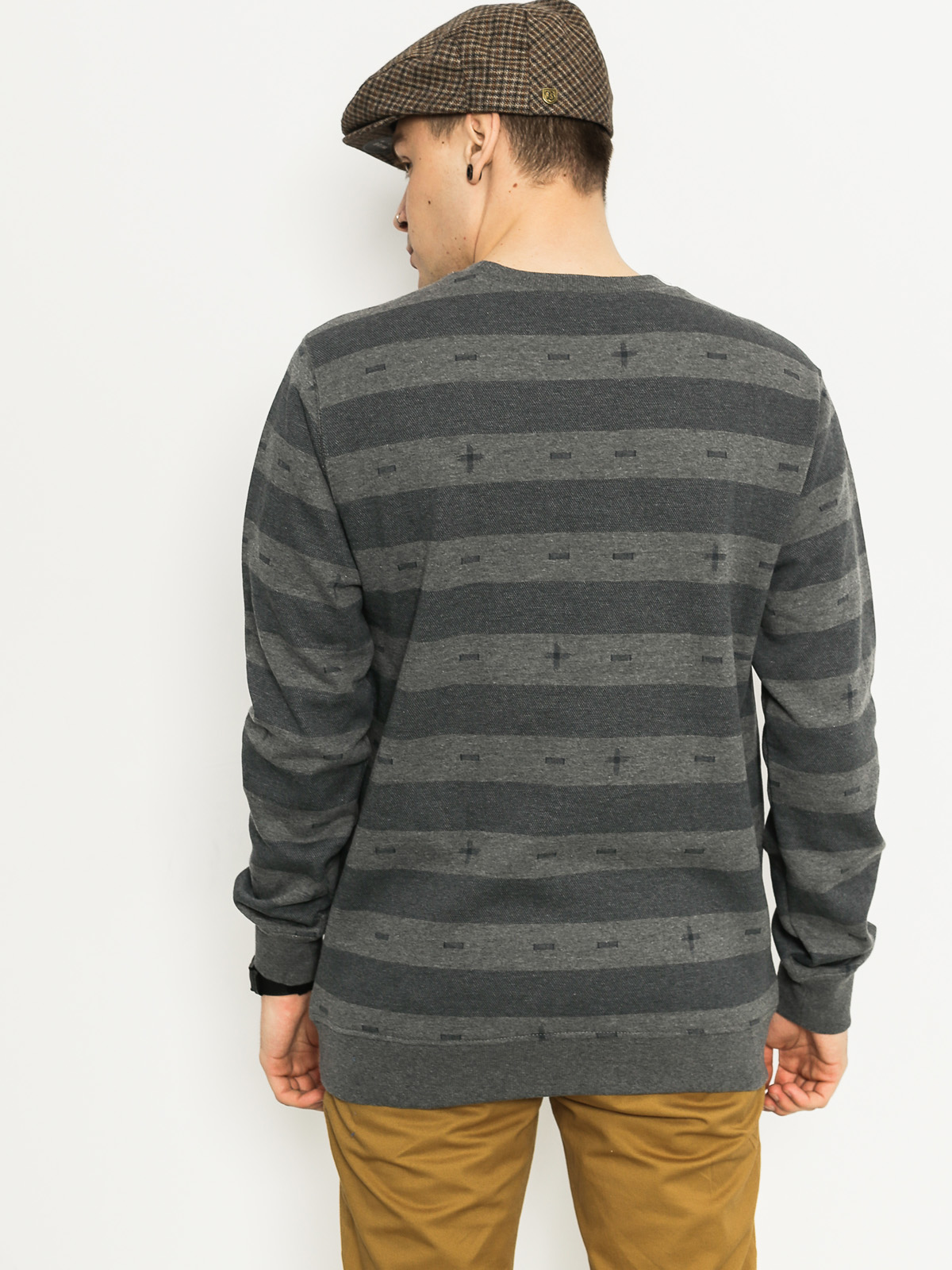 Volcom Sweatshirt Space Out Mark Crew (dgr)