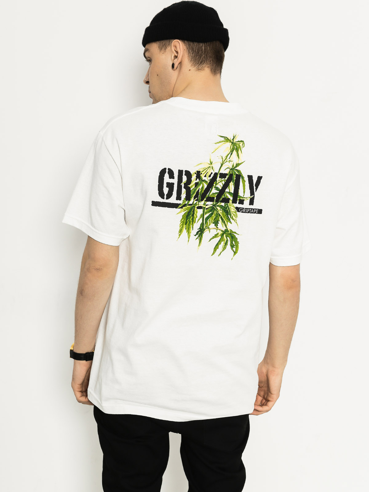 Grizzly Griptape T-Shirt Plant Life (white)