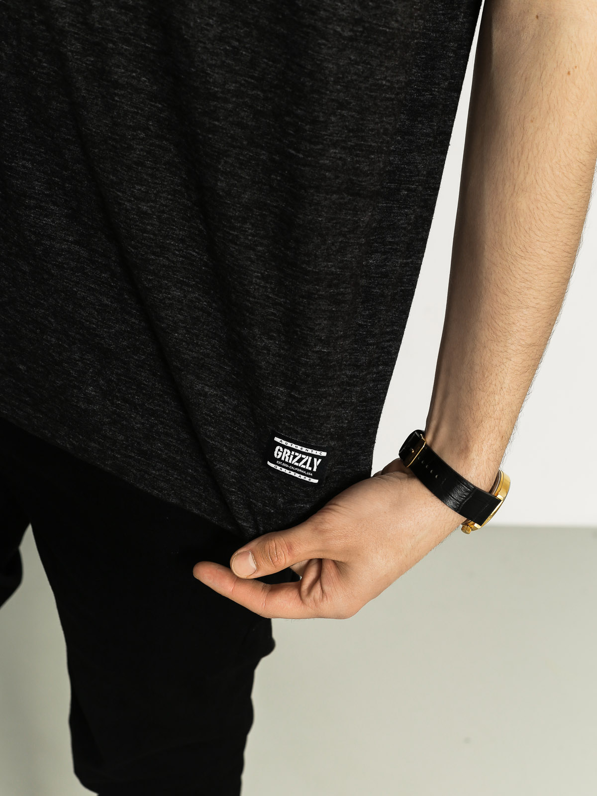 Grizzly Griptape T-shirt All Terrain (black triblend)