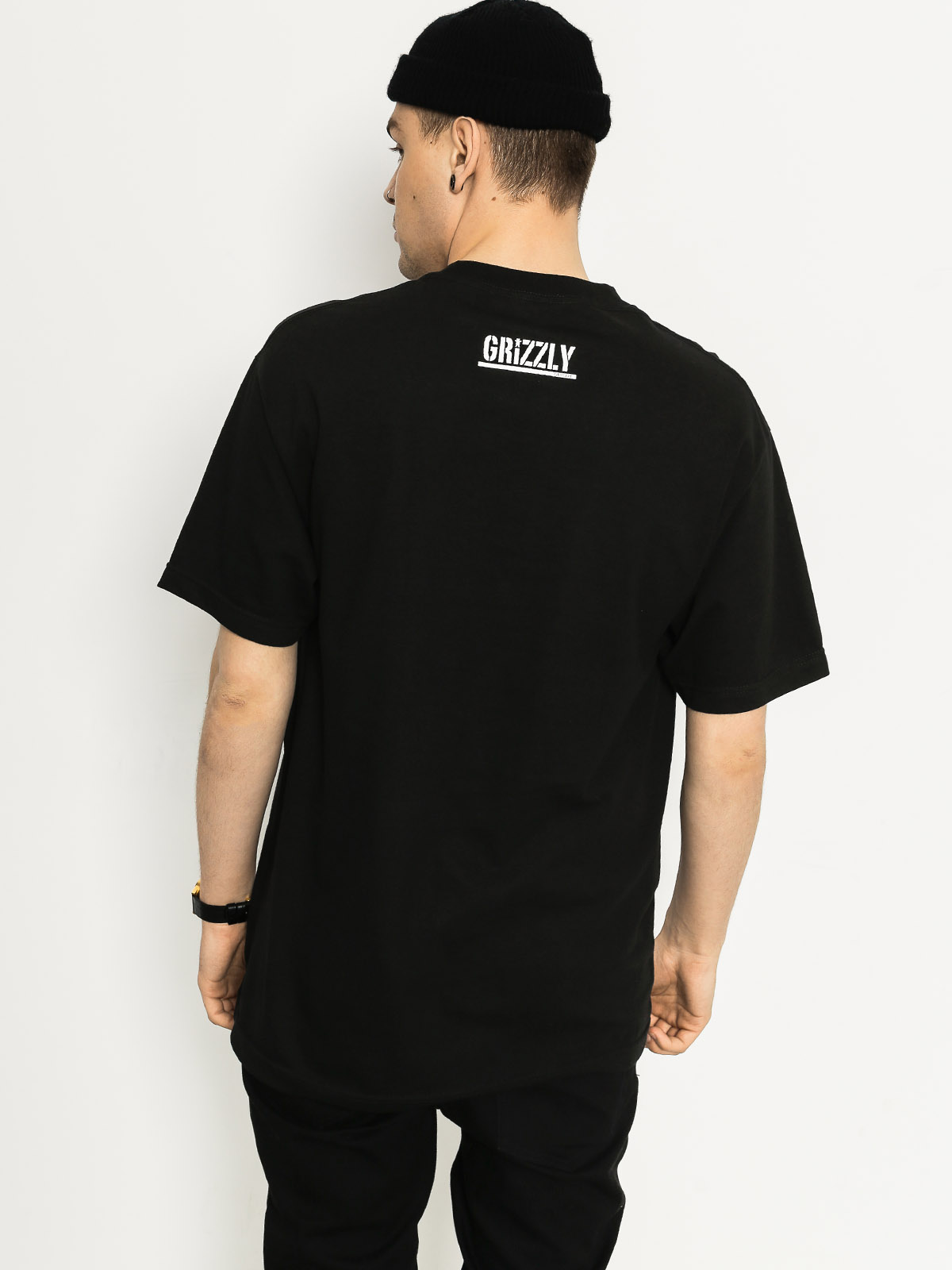 Grizzly Griptape T-shirt Kayak Og Bear (black)