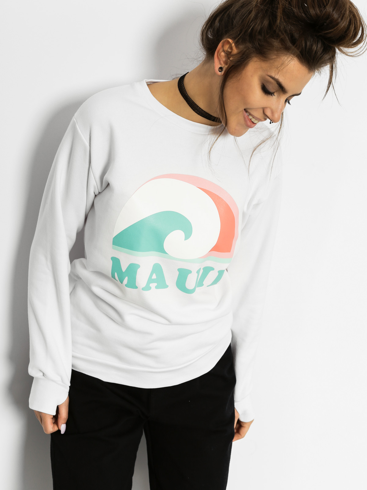 Femi Pleasure Sweatshirt Mauii Wmn (wht)
