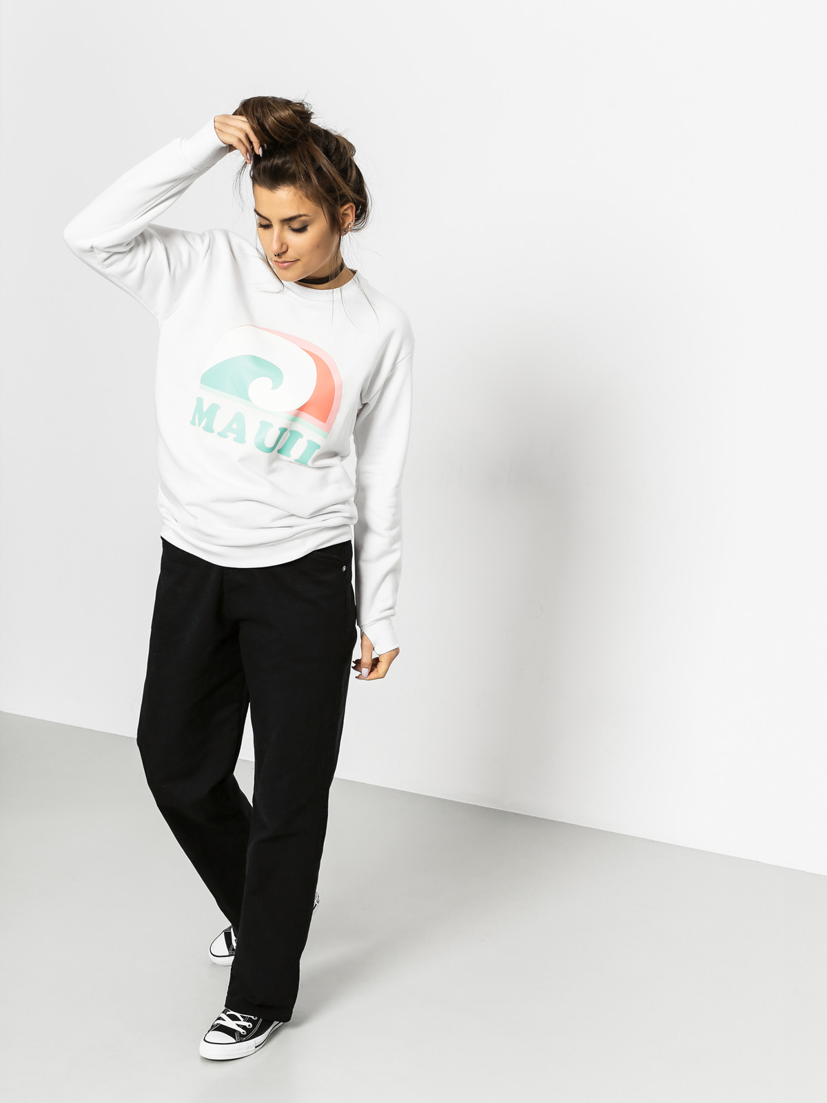 Femi Pleasure Sweatshirt Mauii Wmn (wht)