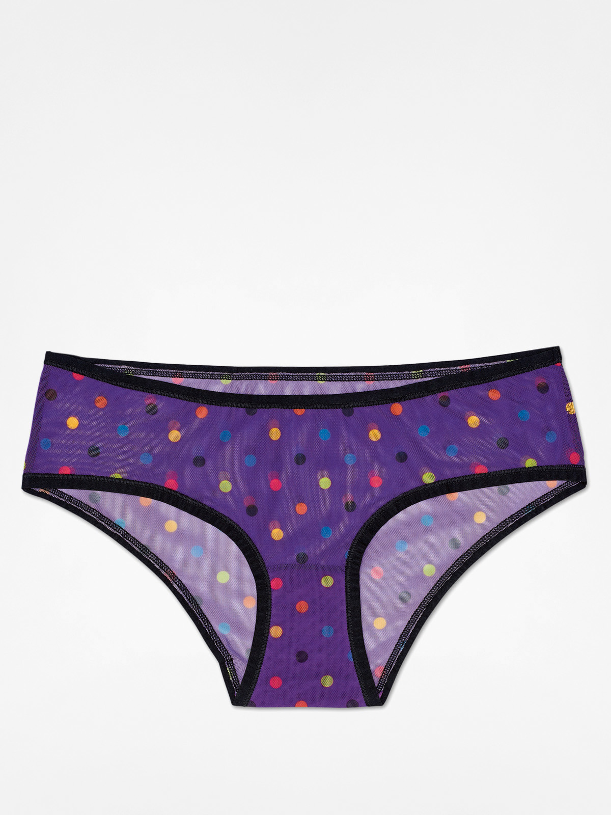 Happy Socks Underwear Dot Mesh Hipster Wmn (purple)