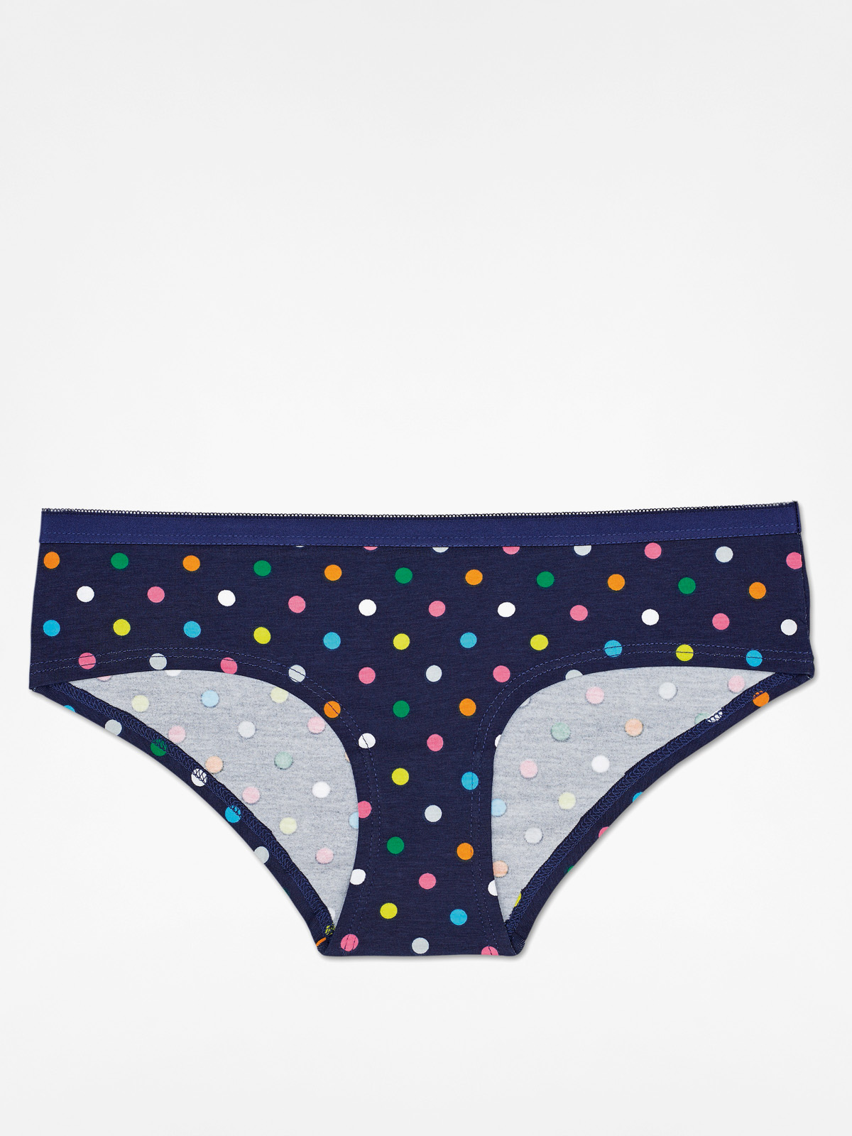Happy Socks Underwear Dot Hipster Wmn (navy)