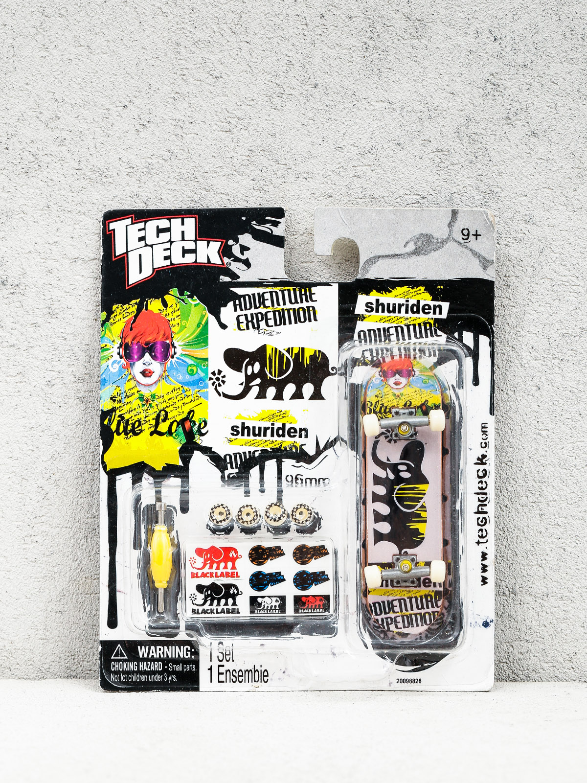 Tech Deck Fingerboard Black Label 01 