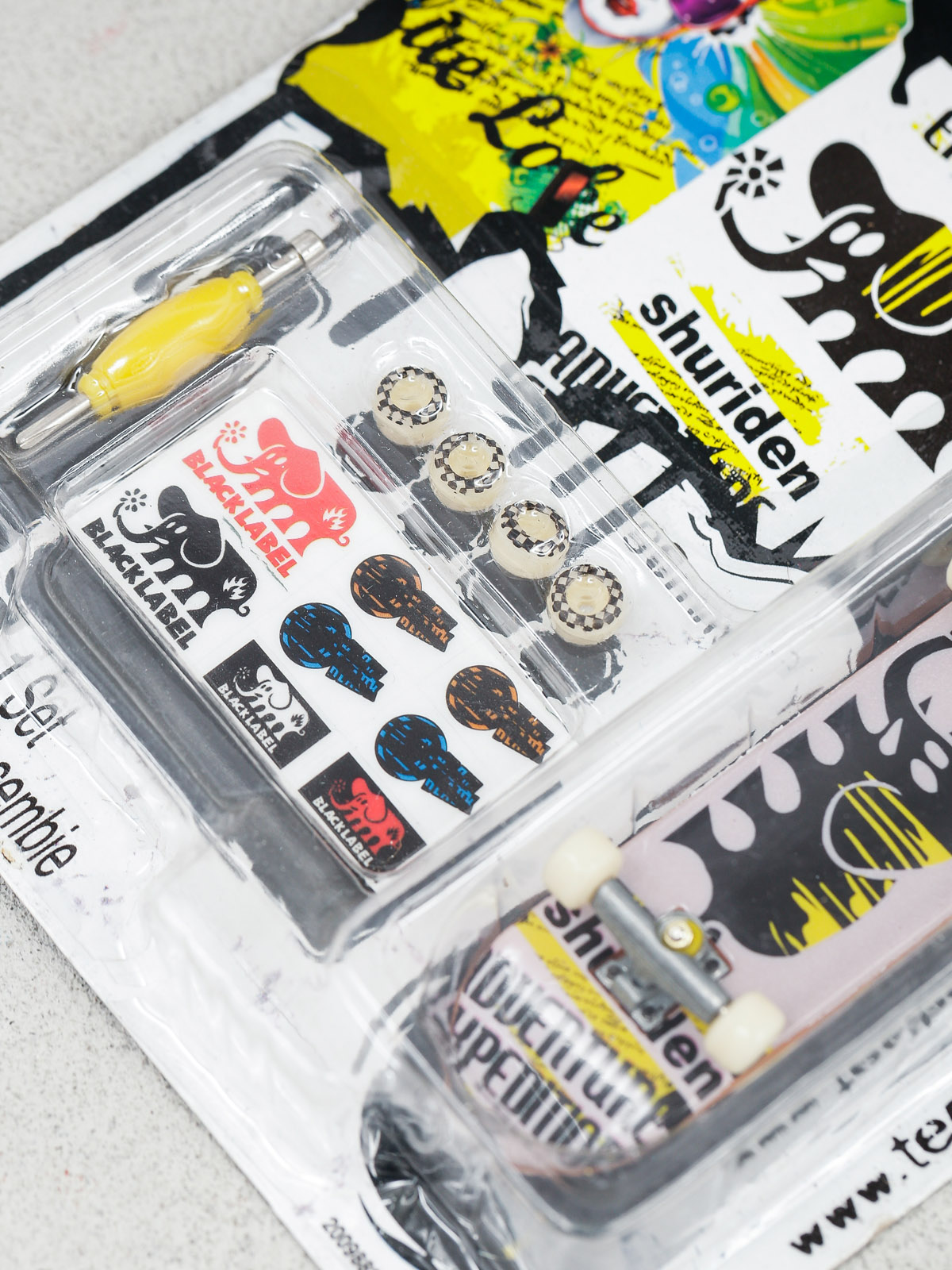 Tech Deck Fingerboard Black Label 01 