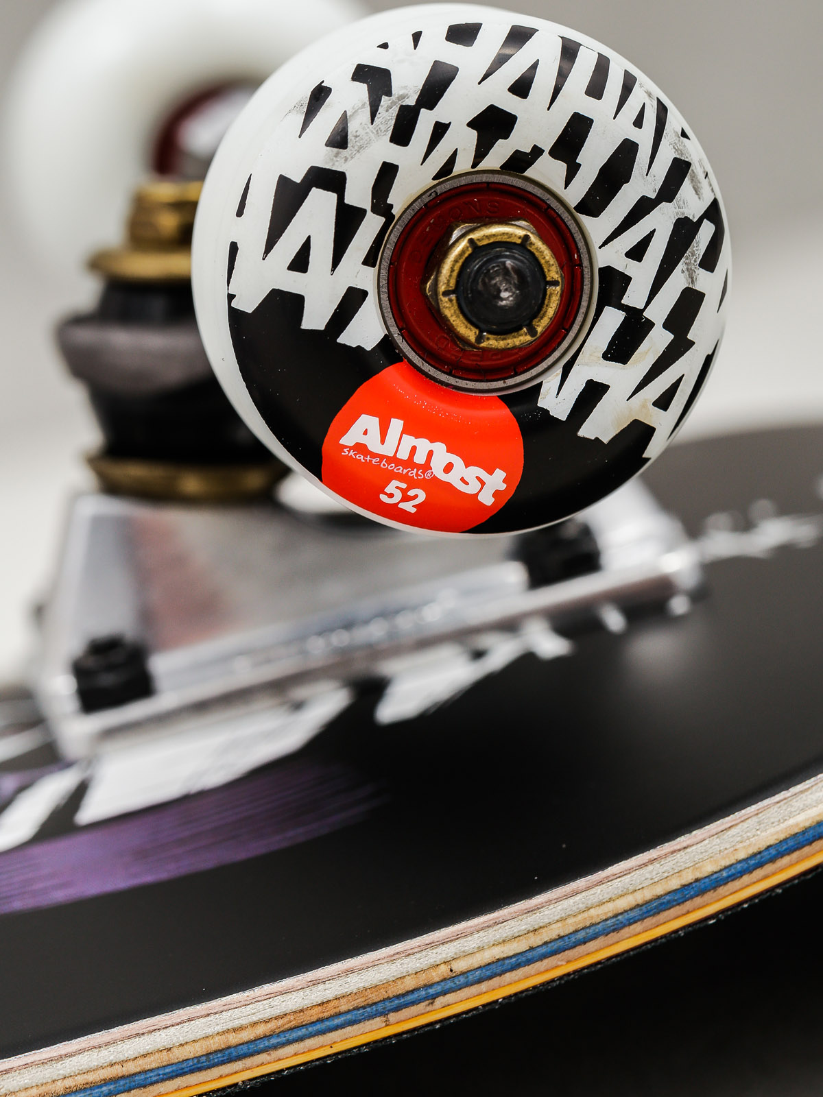 Almost Skateboard Joker Justice (purple)