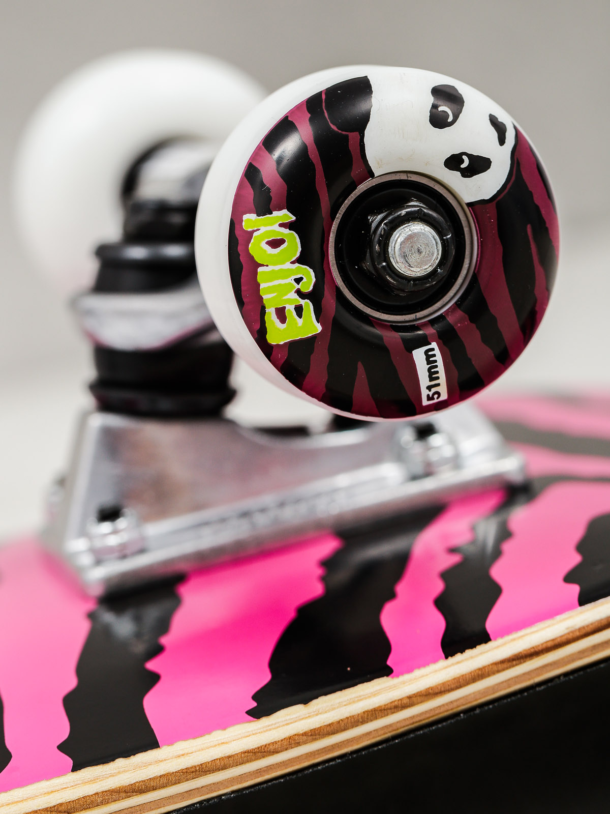 Enjoi Skateboard Zebra Punk Yth - pink (pink)