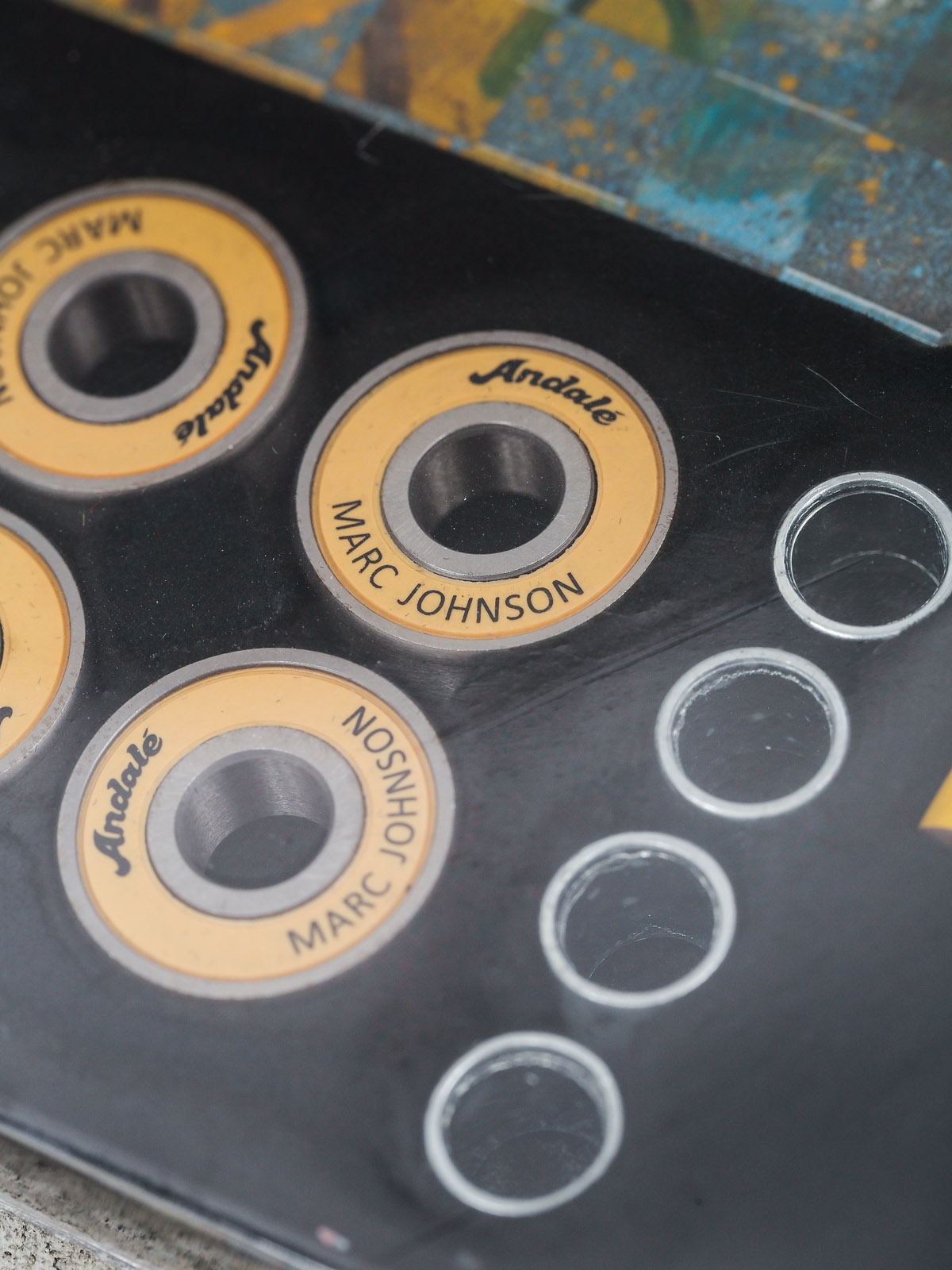 Andale Bearings Marc Johnson Notepad (tan)