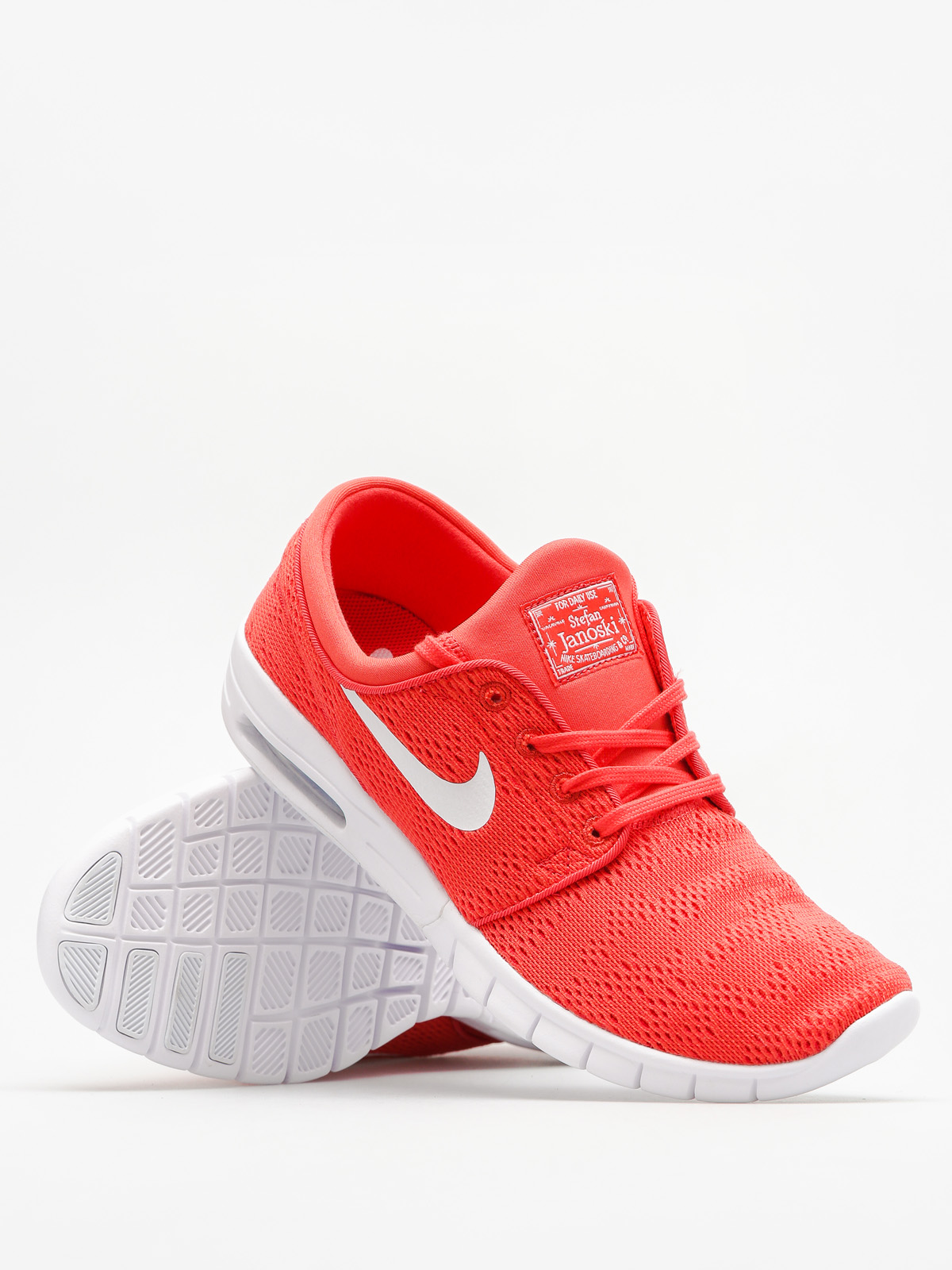 Nike SB Shoes Stefan Janoski Max (track red/white)