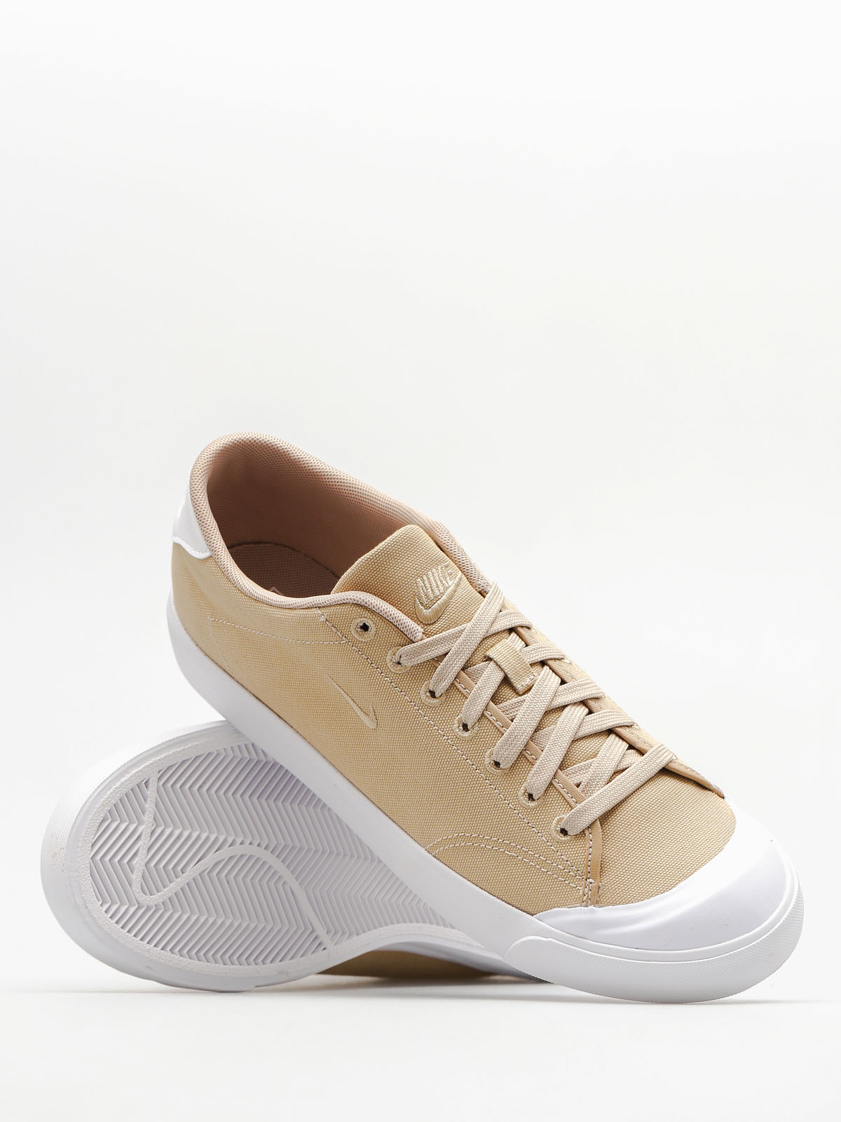Nike All Court 2 Low Cnvs Schuhe (linen/linen white)