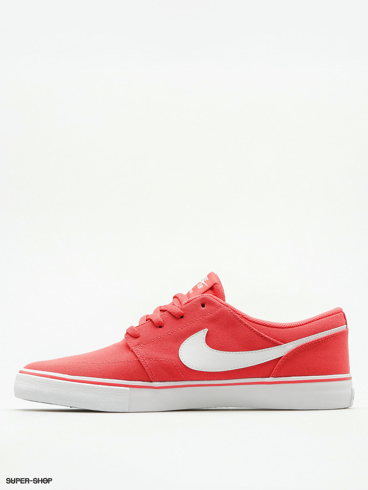 Nike SB Shoes Nike Sb Portmore II Solar Cnvs red track red white black