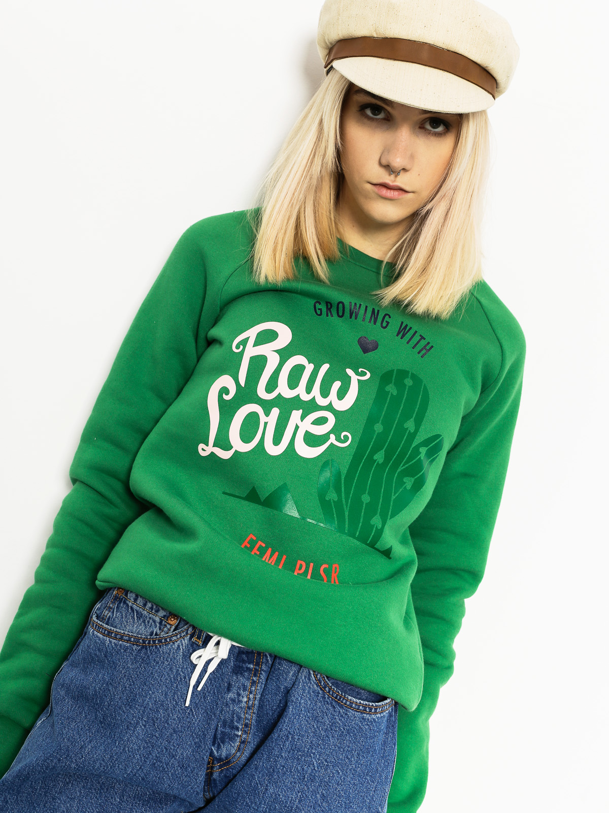 Femi Pleasure Sweatshirt Butia Wmn (hgr)