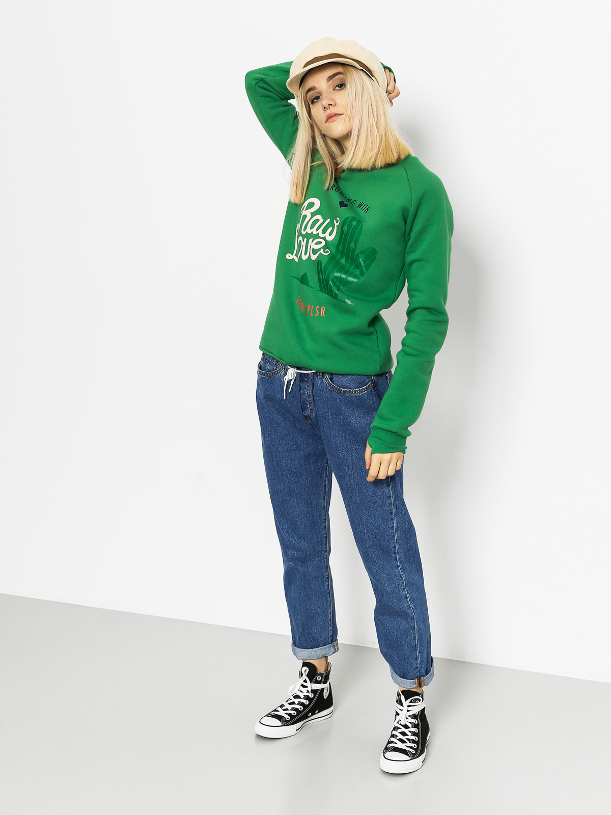 Femi Pleasure Sweatshirt Butia Wmn (hgr)