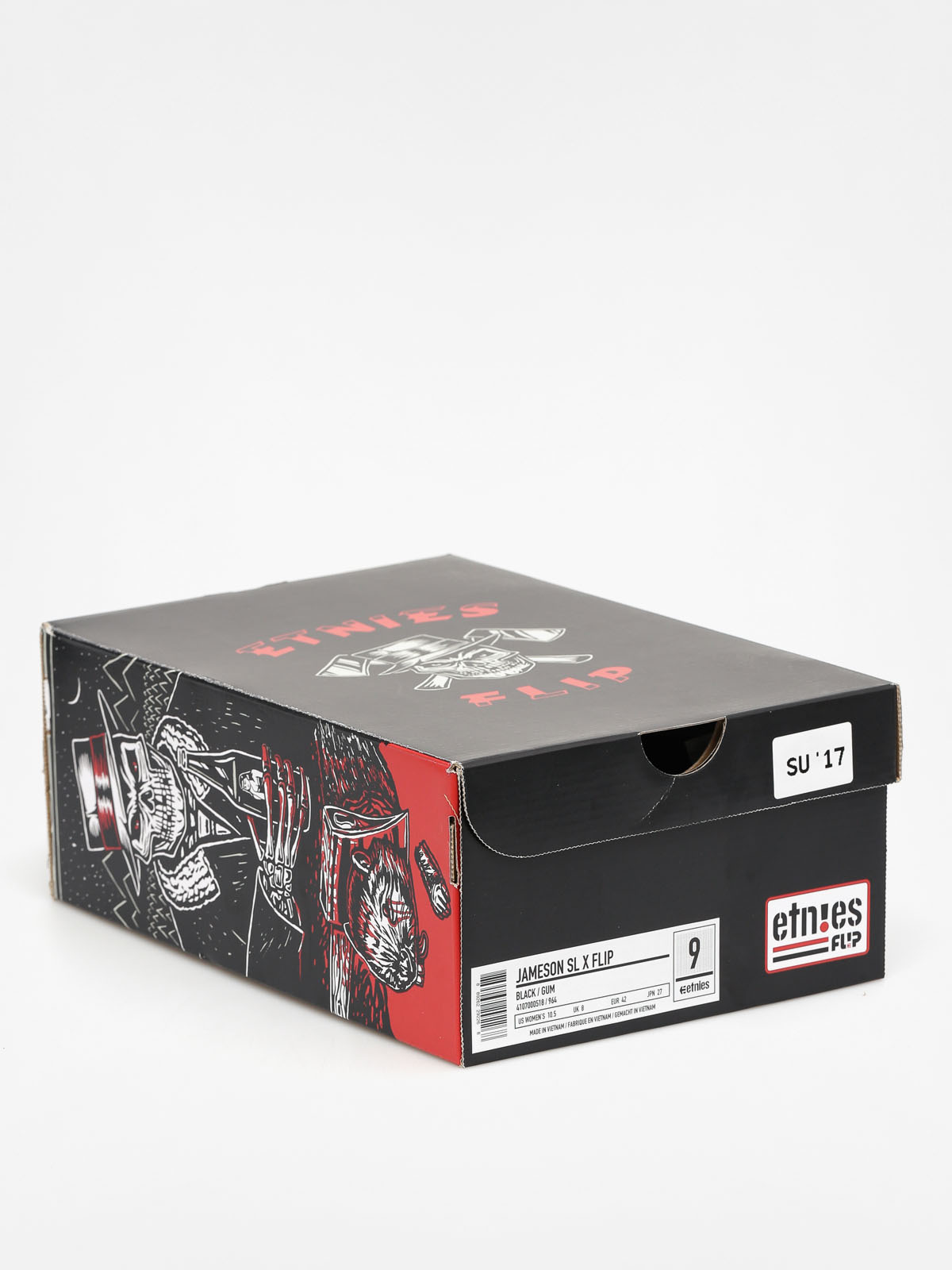 Etnies Schuhe Jameson SL X Flip (black/gum)