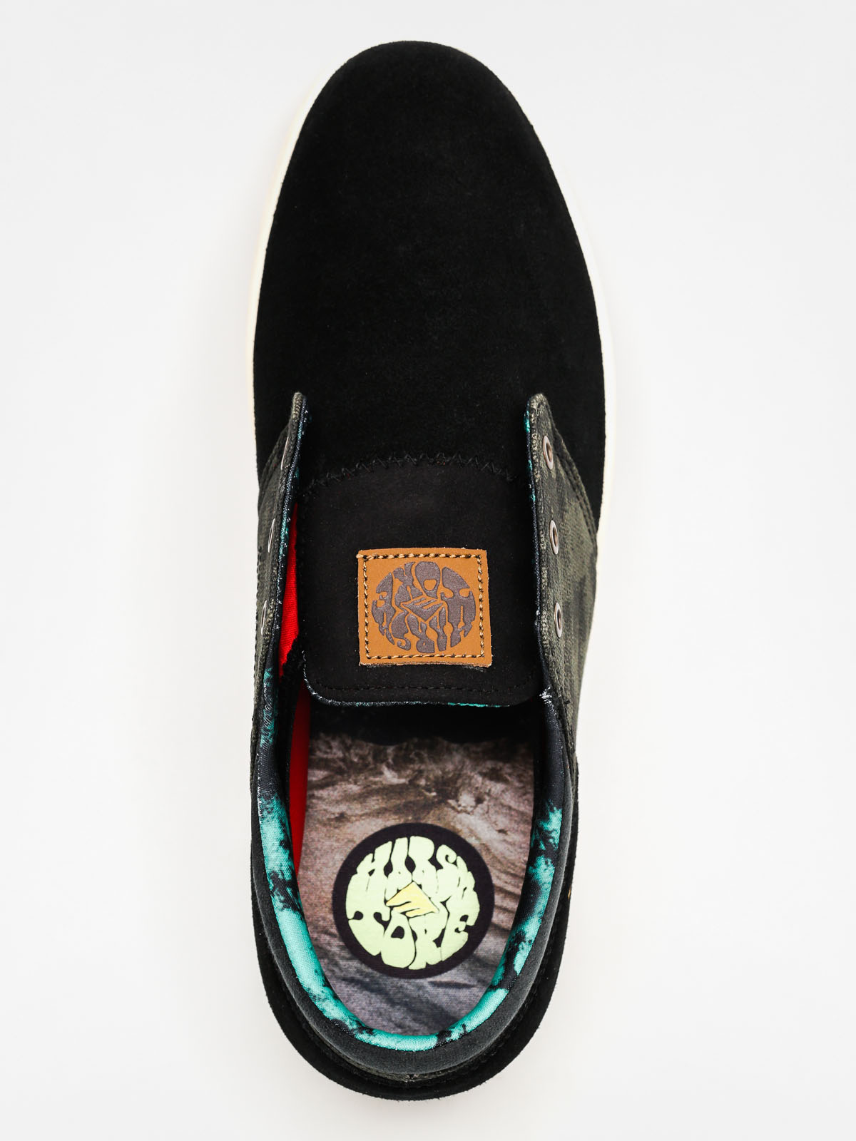 Emerica Schuhe Figueroa X Harsh Toke (black/green)