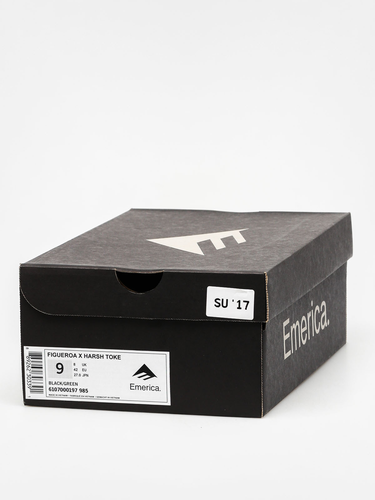 Emerica Schuhe Figueroa X Harsh Toke (black/green)