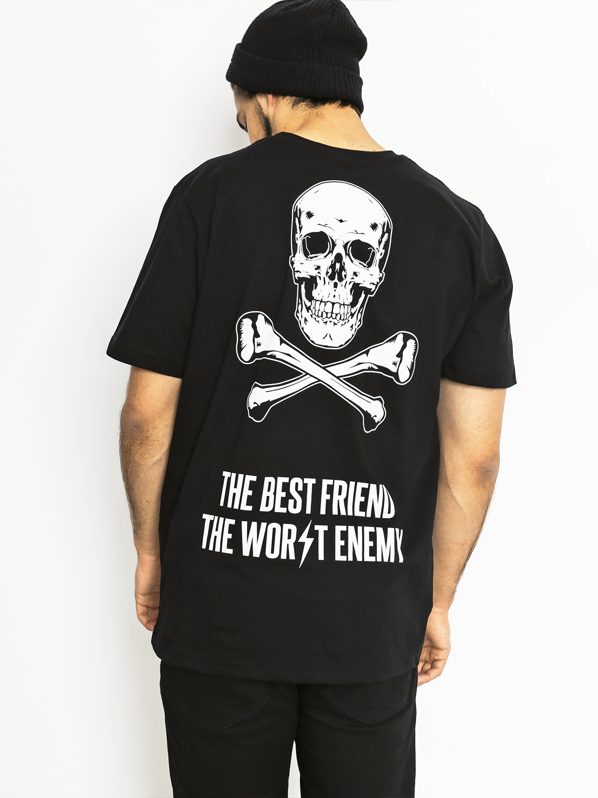 Diamante Wear T-shirt Best Friend Worst Enemy (black)
