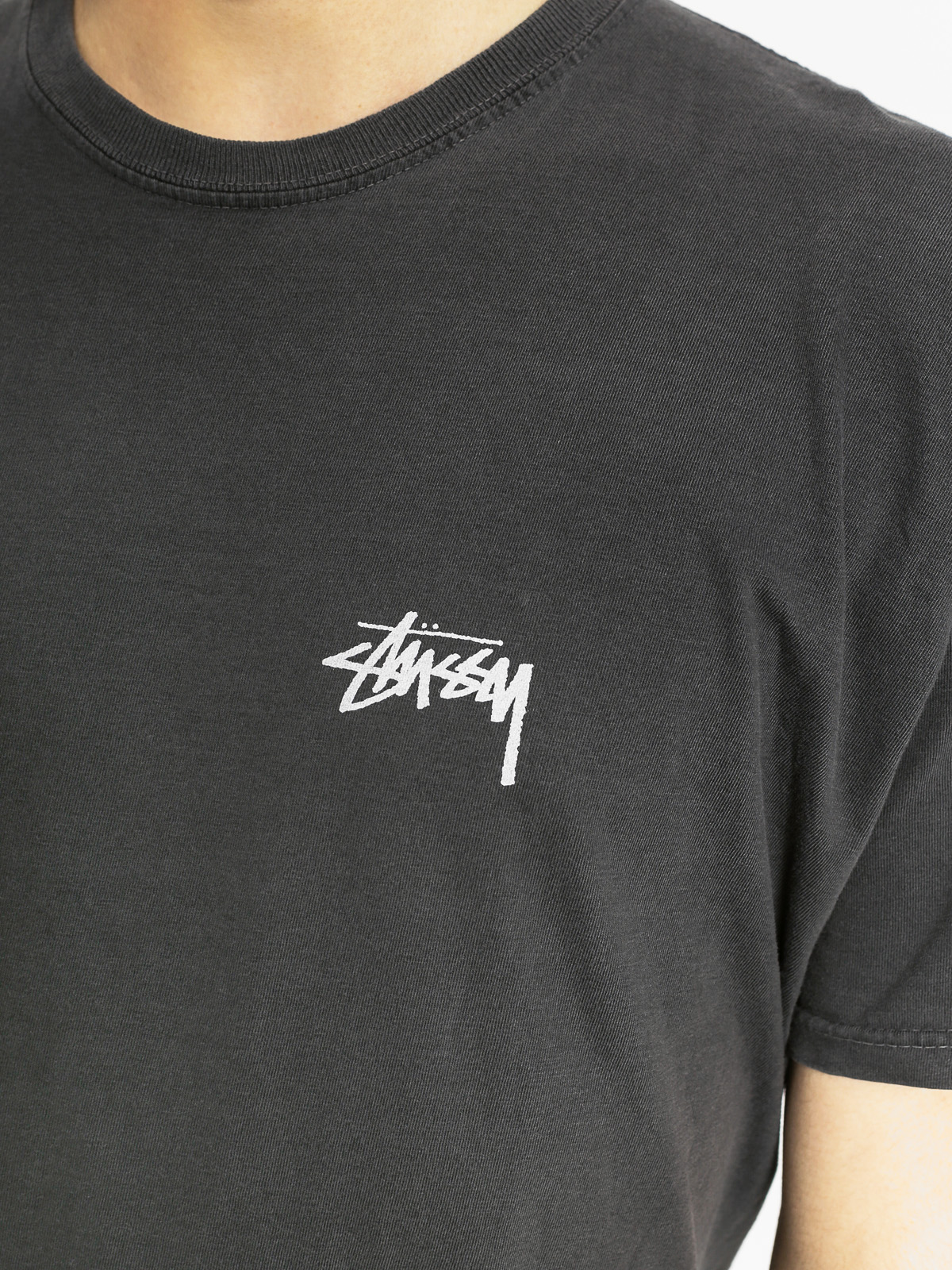 Stussy T-shirt 8 Ball Pig Dyed (black)