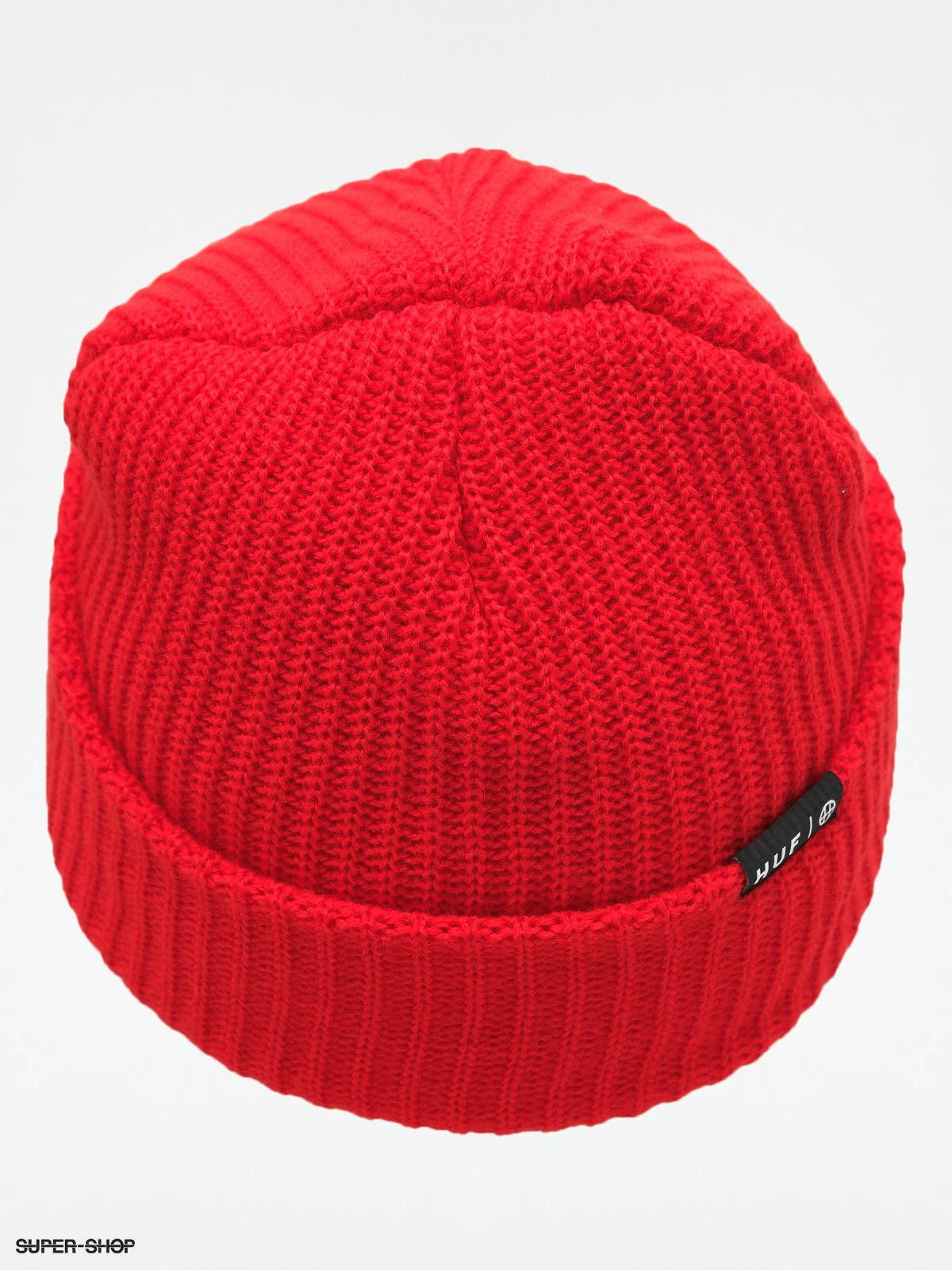 red huf beanie