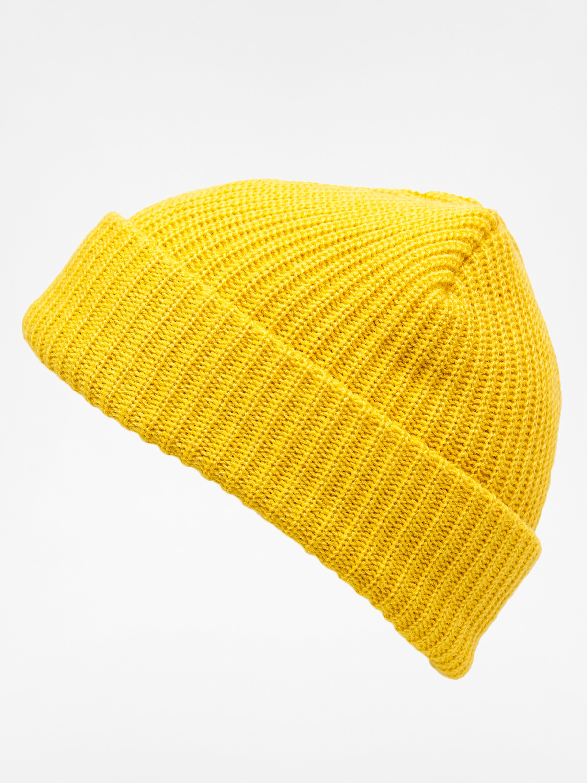 yellow huf beanie