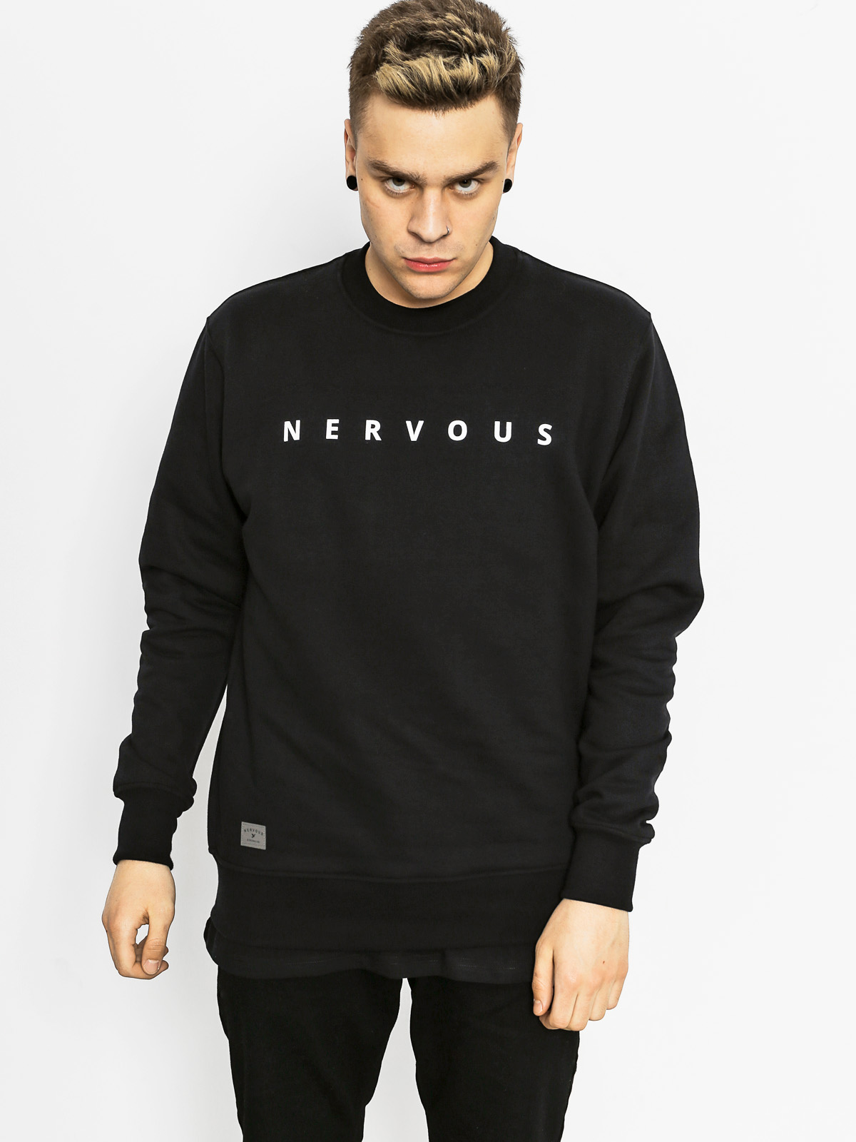 Nervous Sweatshirt Space (black)