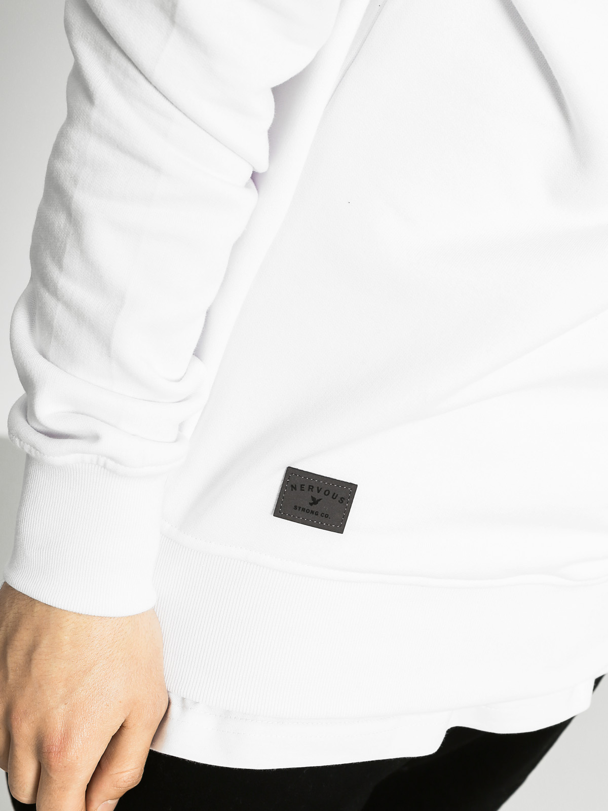 Nervous Sweatshirt Scratch (white)