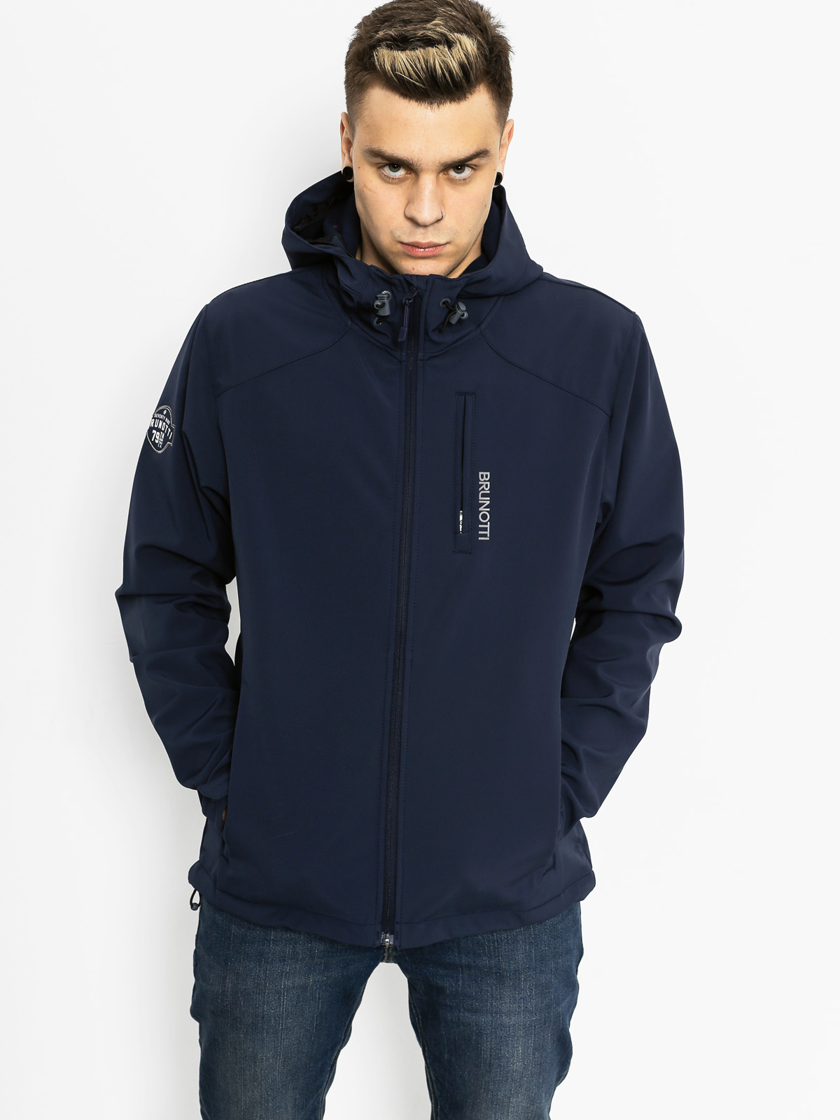 navy blue spring jacket