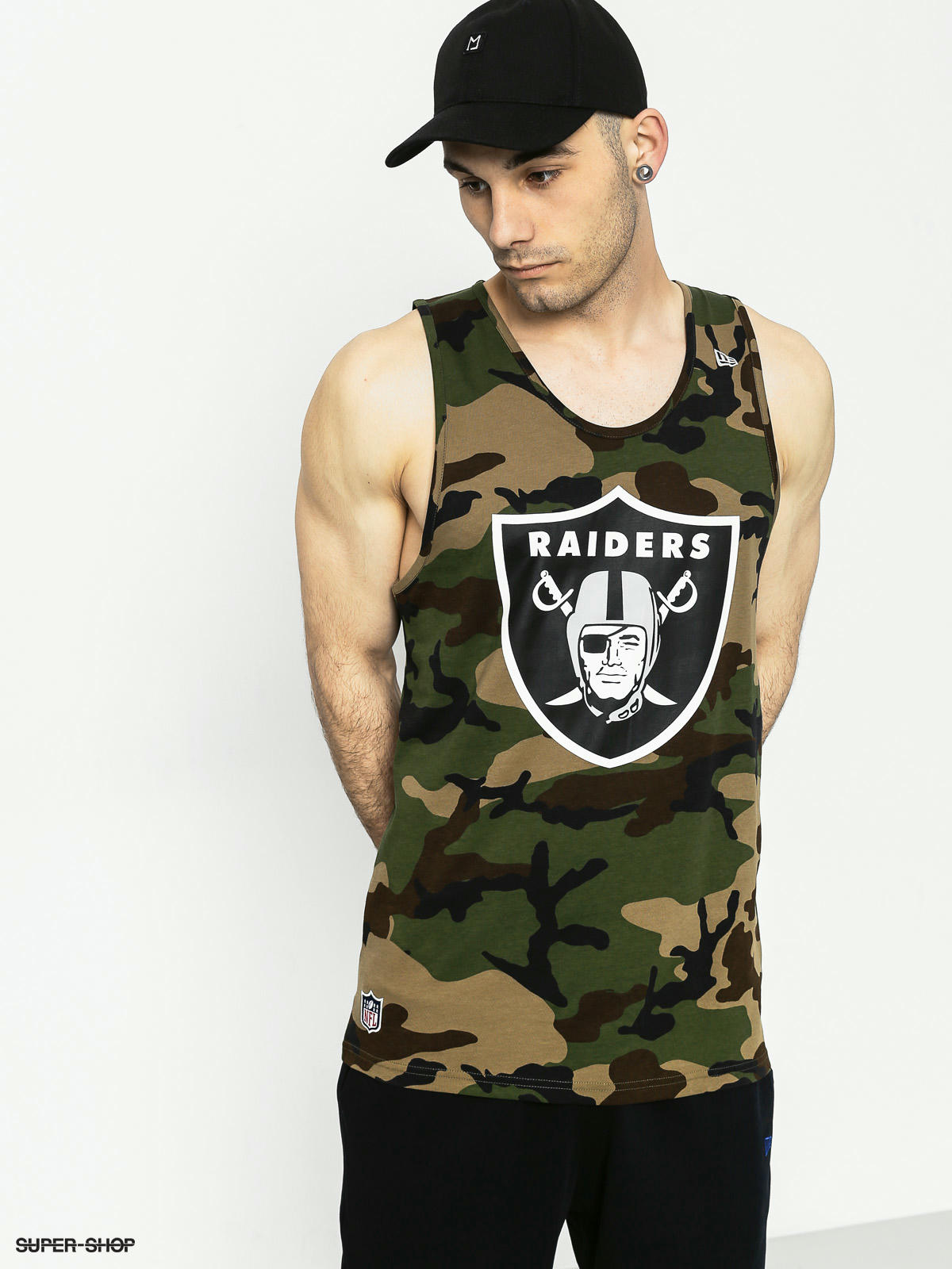 NFL, Accessories, Camouflage Raiders Hat