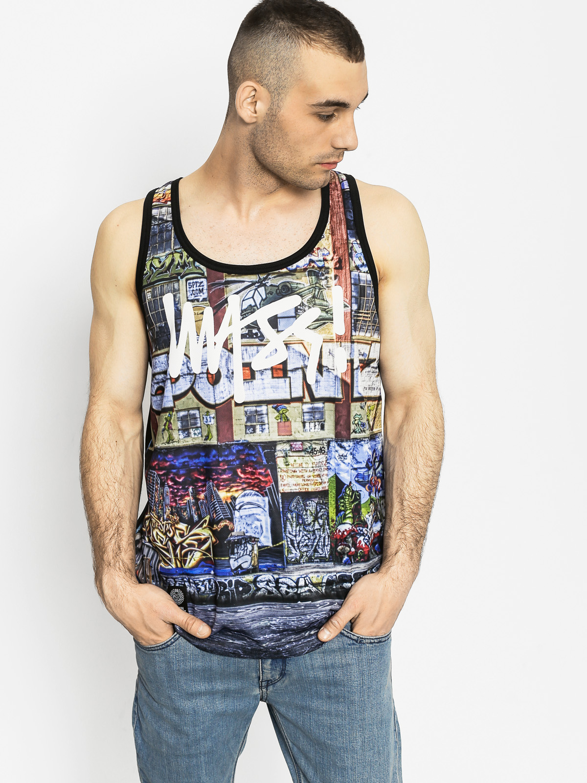 MassDnm Tank top RIP 5 Pointz Tank (black)