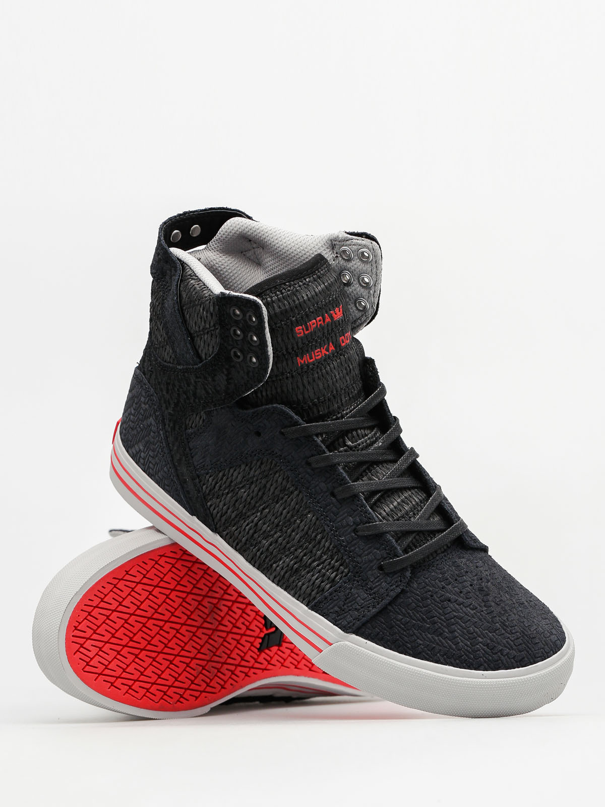 Supra Schuhe Skytop (black/white red)