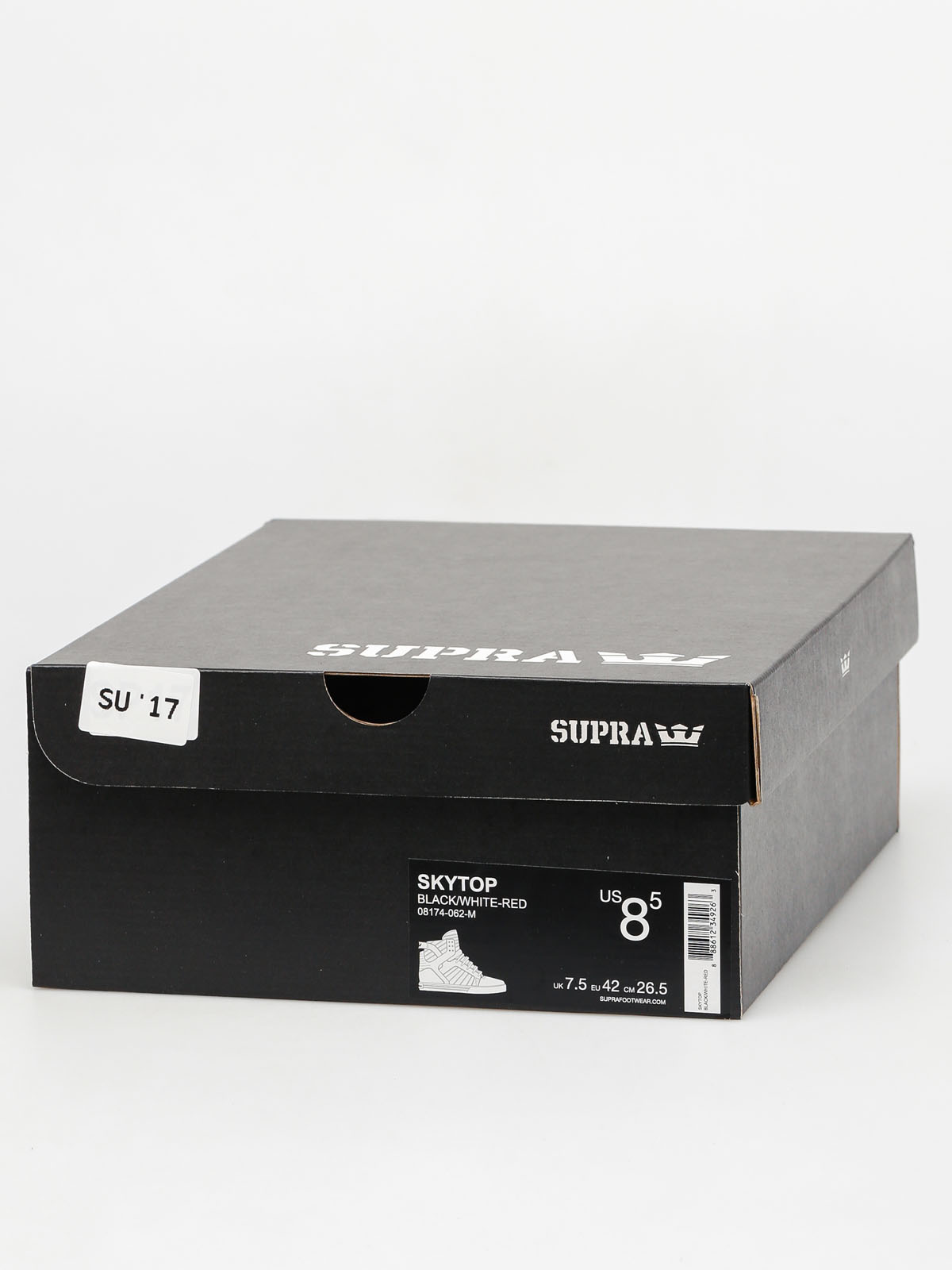 Supra Schuhe Skytop (black/white red)
