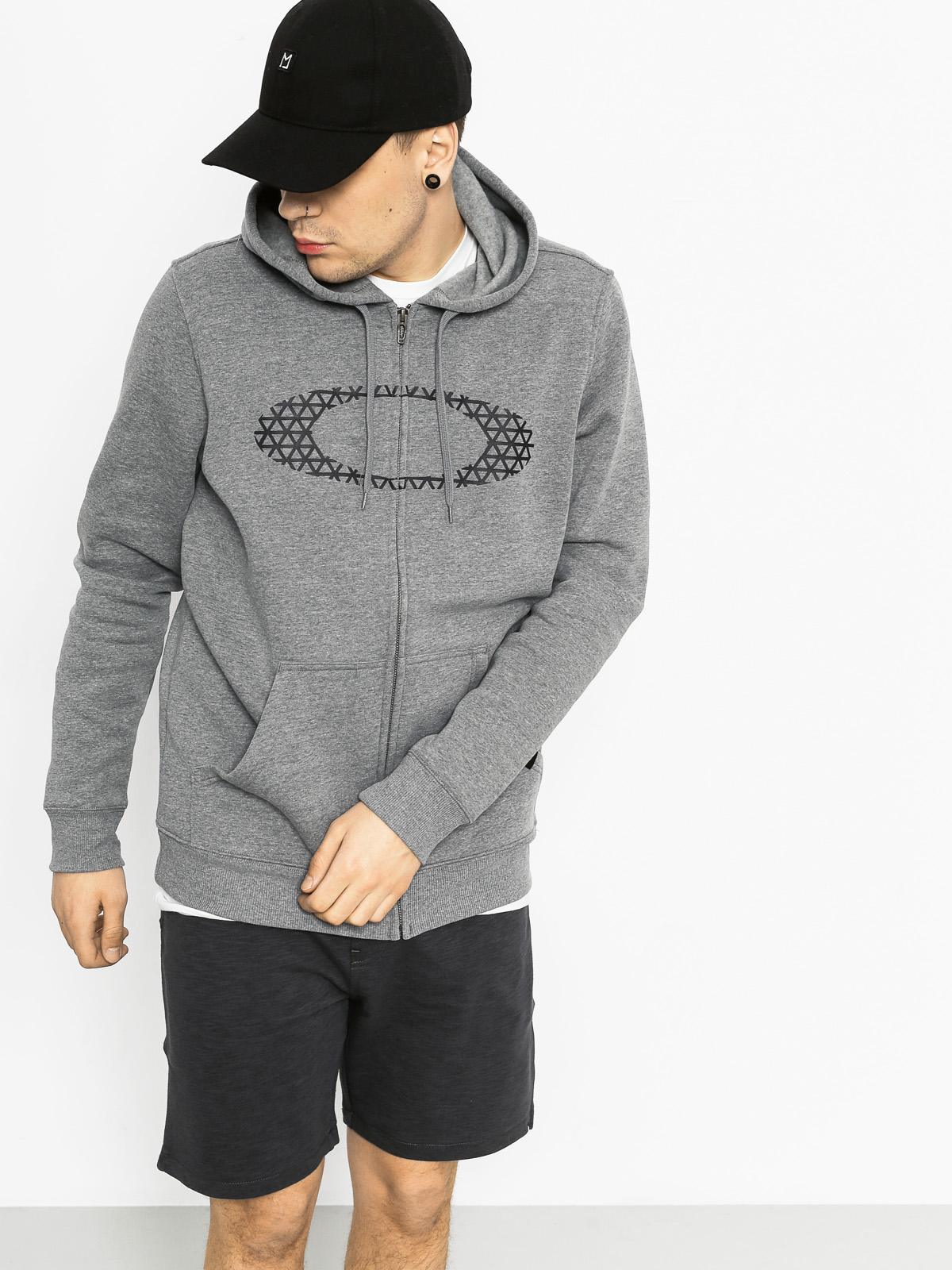Oakley Hoody Ellipse Nest ZHD (athletic heather grey)