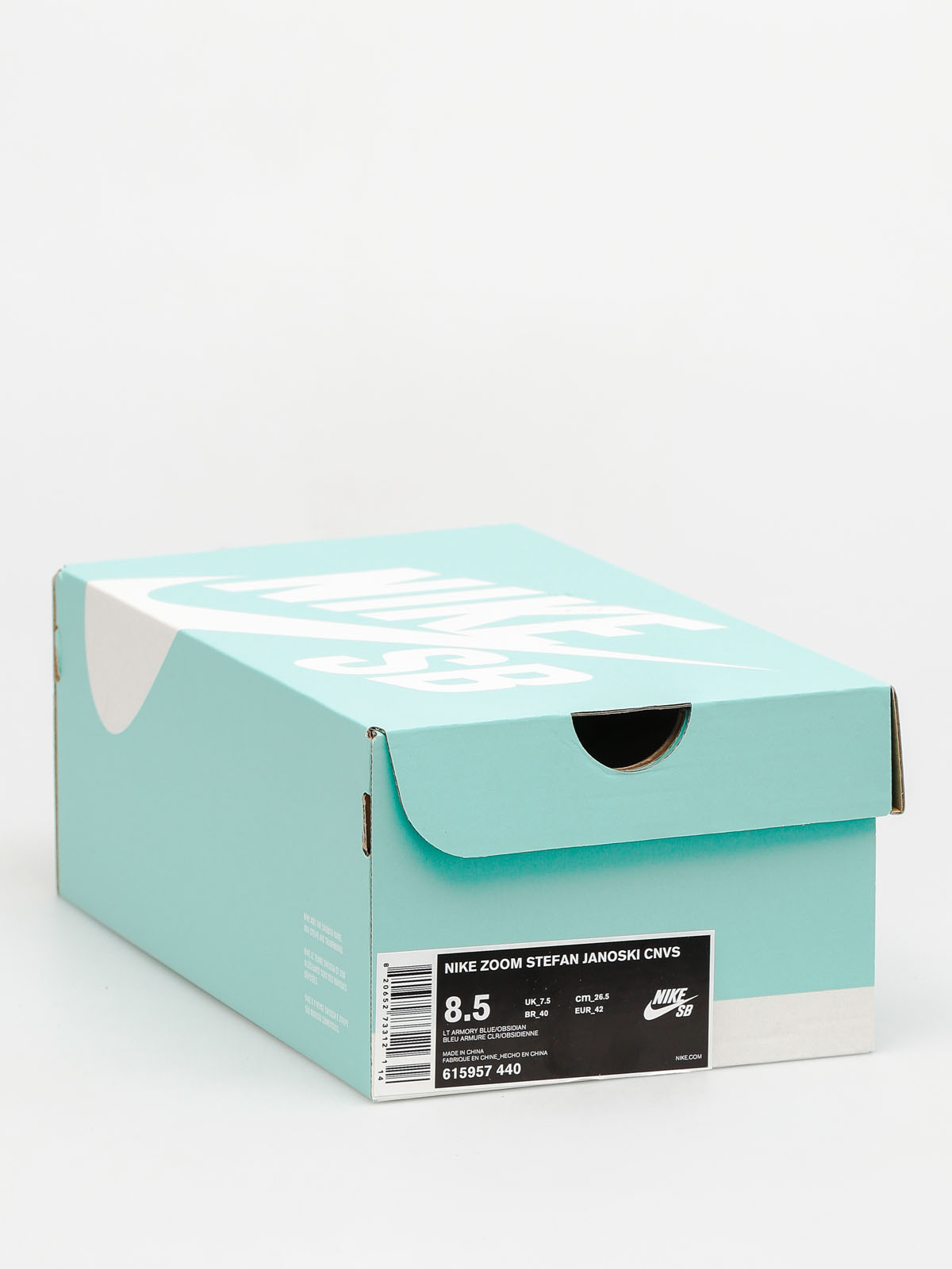 Nike SB Shoes Zoom Stefan Janoski Cnvs (lt armory blue/obsidian)