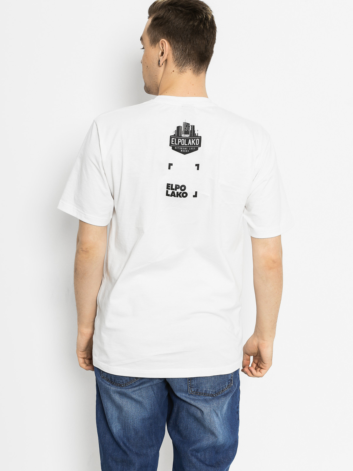 El Polako T-shirt Umbrela (white)